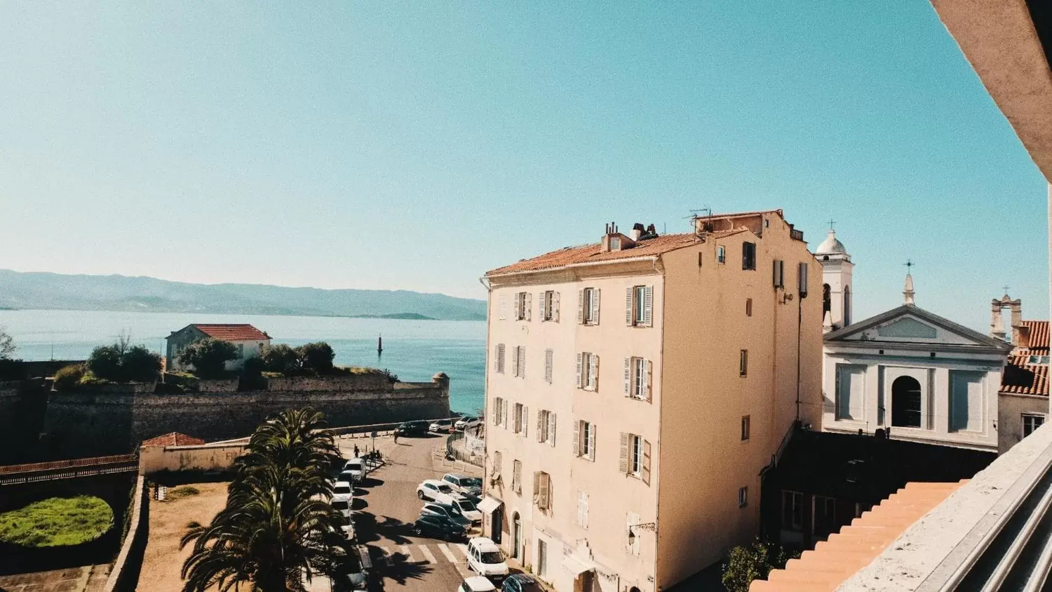 City view in Hotel San Carlu Citadelle Ajaccio