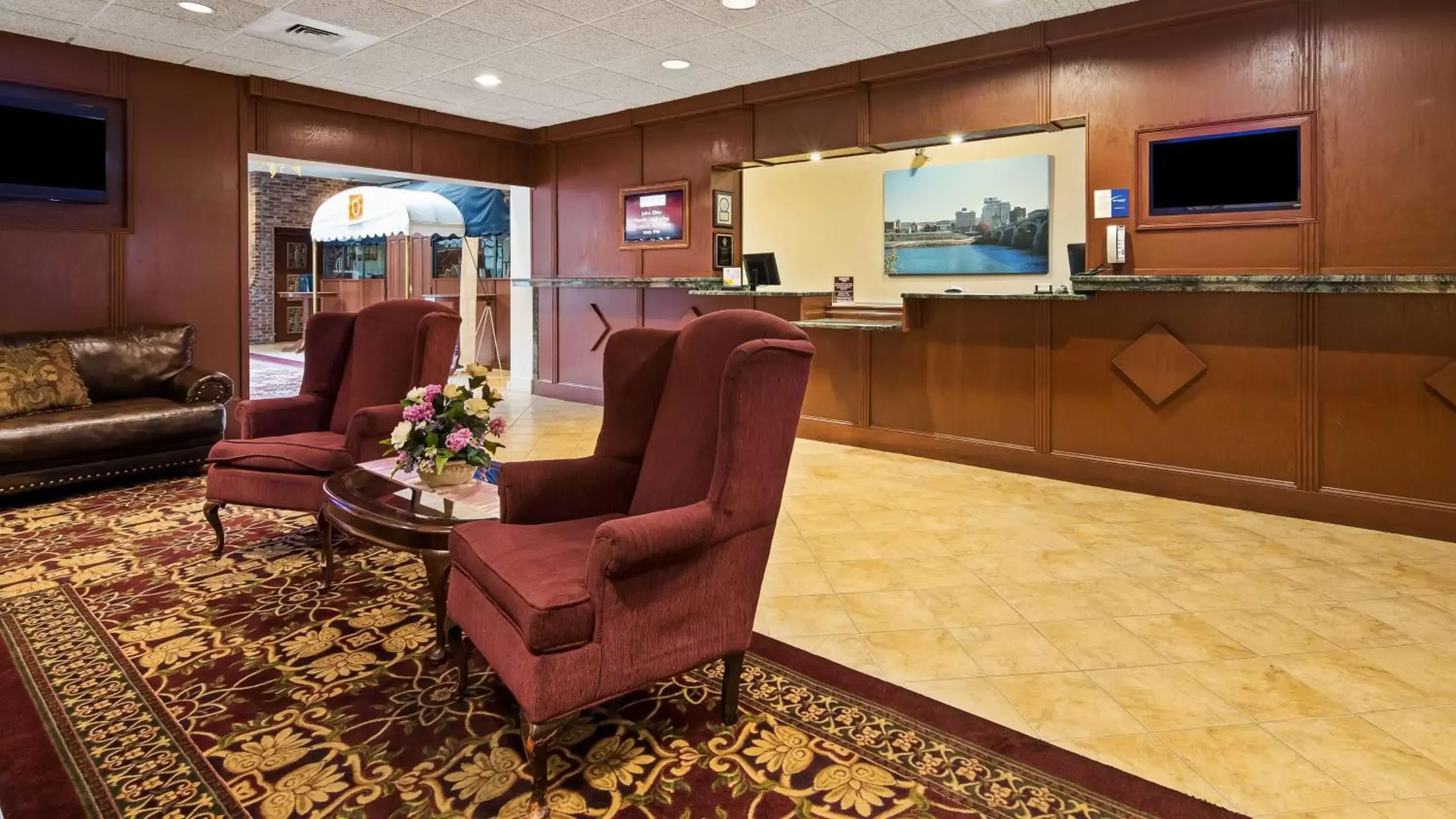Lobby or reception, Lobby/Reception in Best Western Plus Wilkes Barre Center City