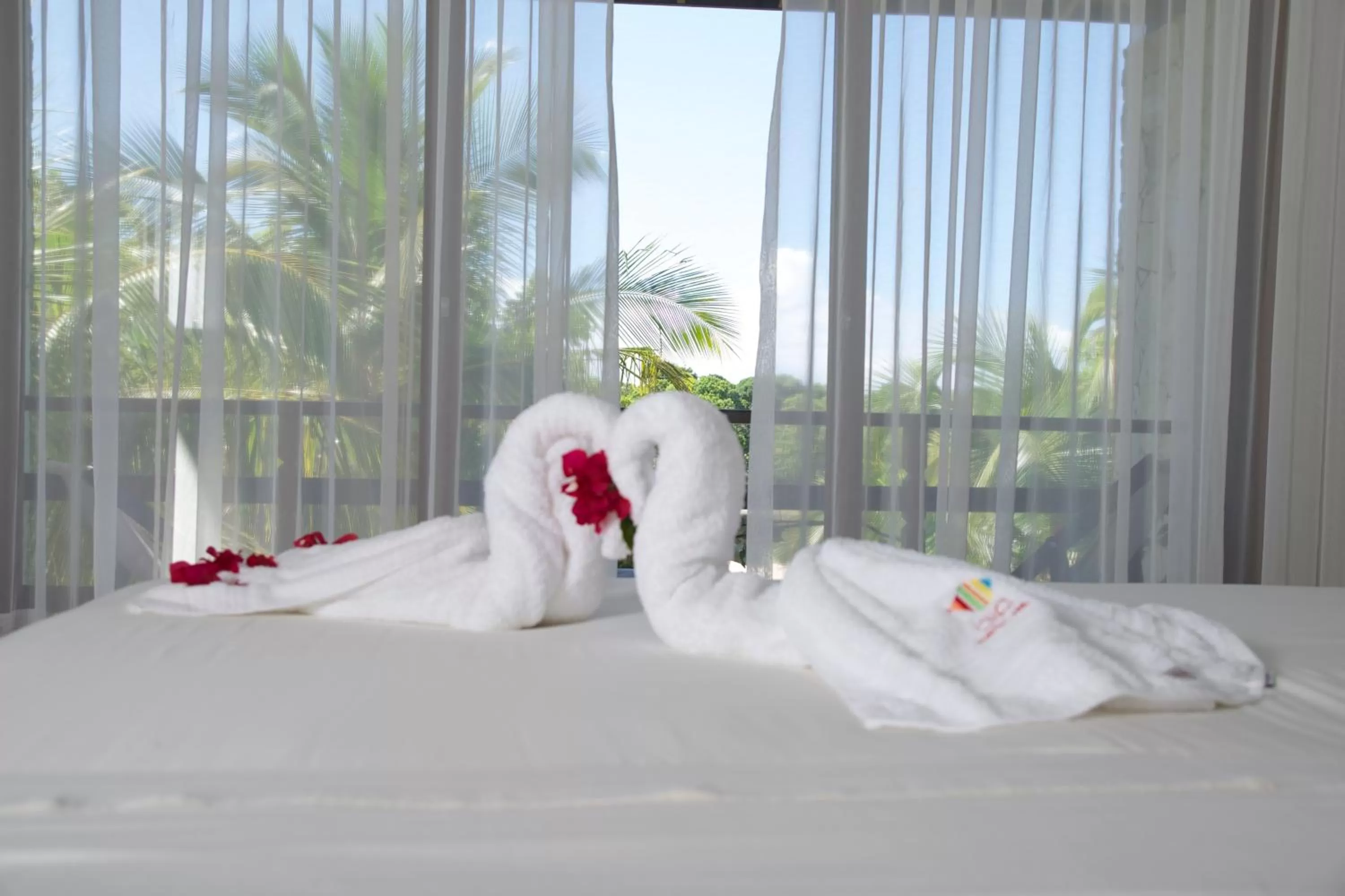 Bed in Pousada Sitio da Bia