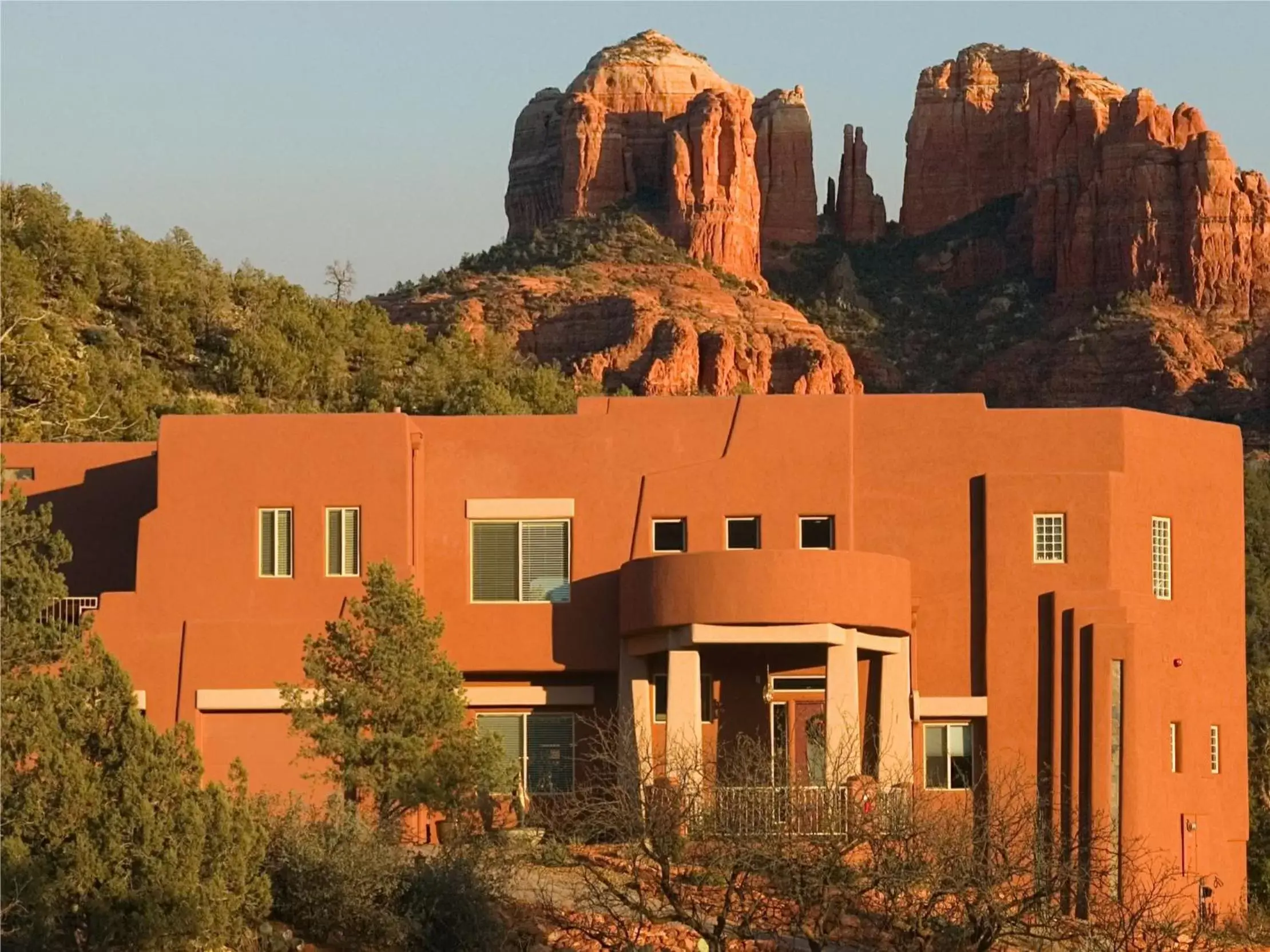 On site, Property Building in Sedona Cathedral Hideaway B&B & Spa