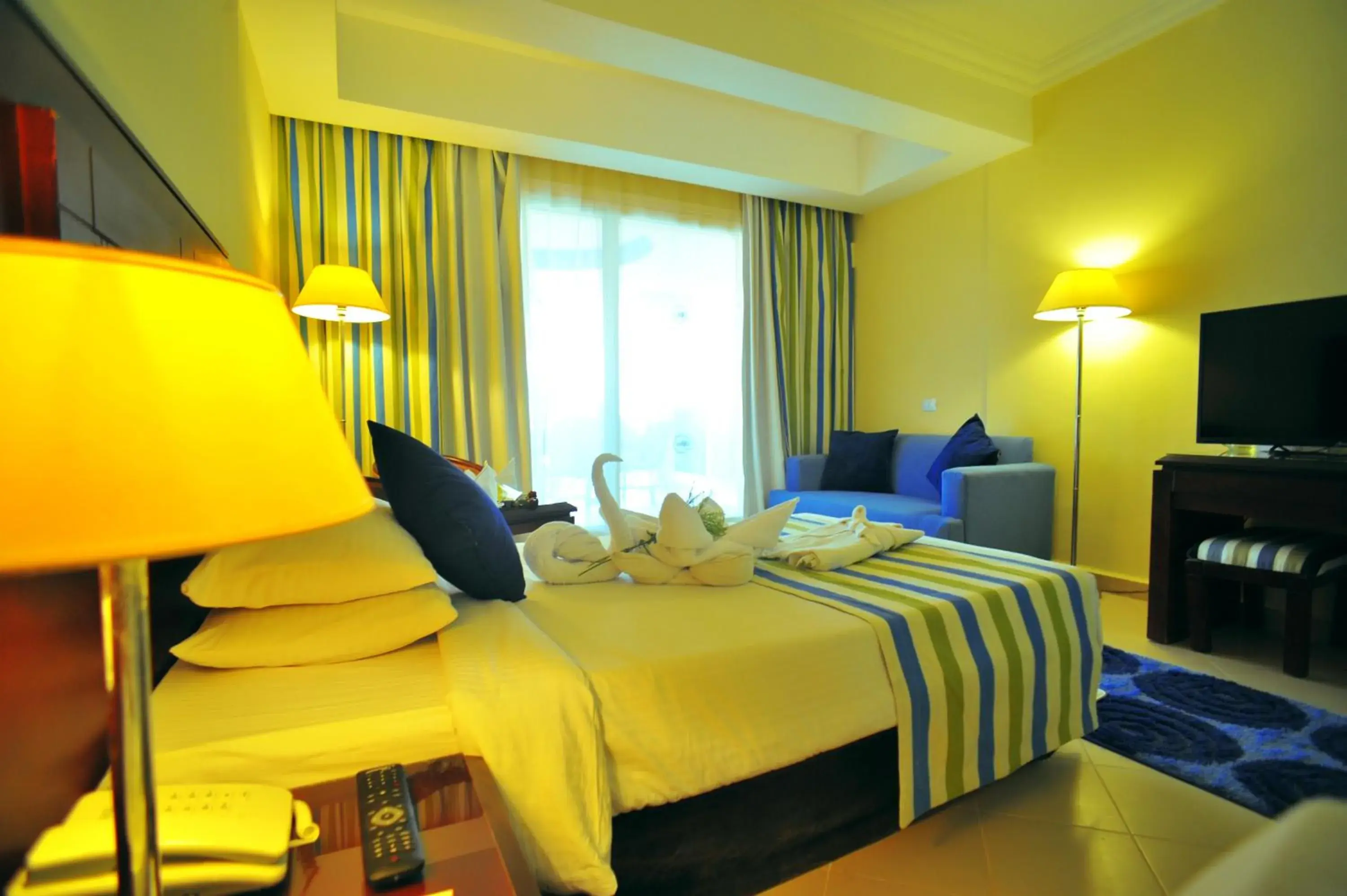 Bedroom, TV/Entertainment Center in Sea Beach Aqua Park Resort