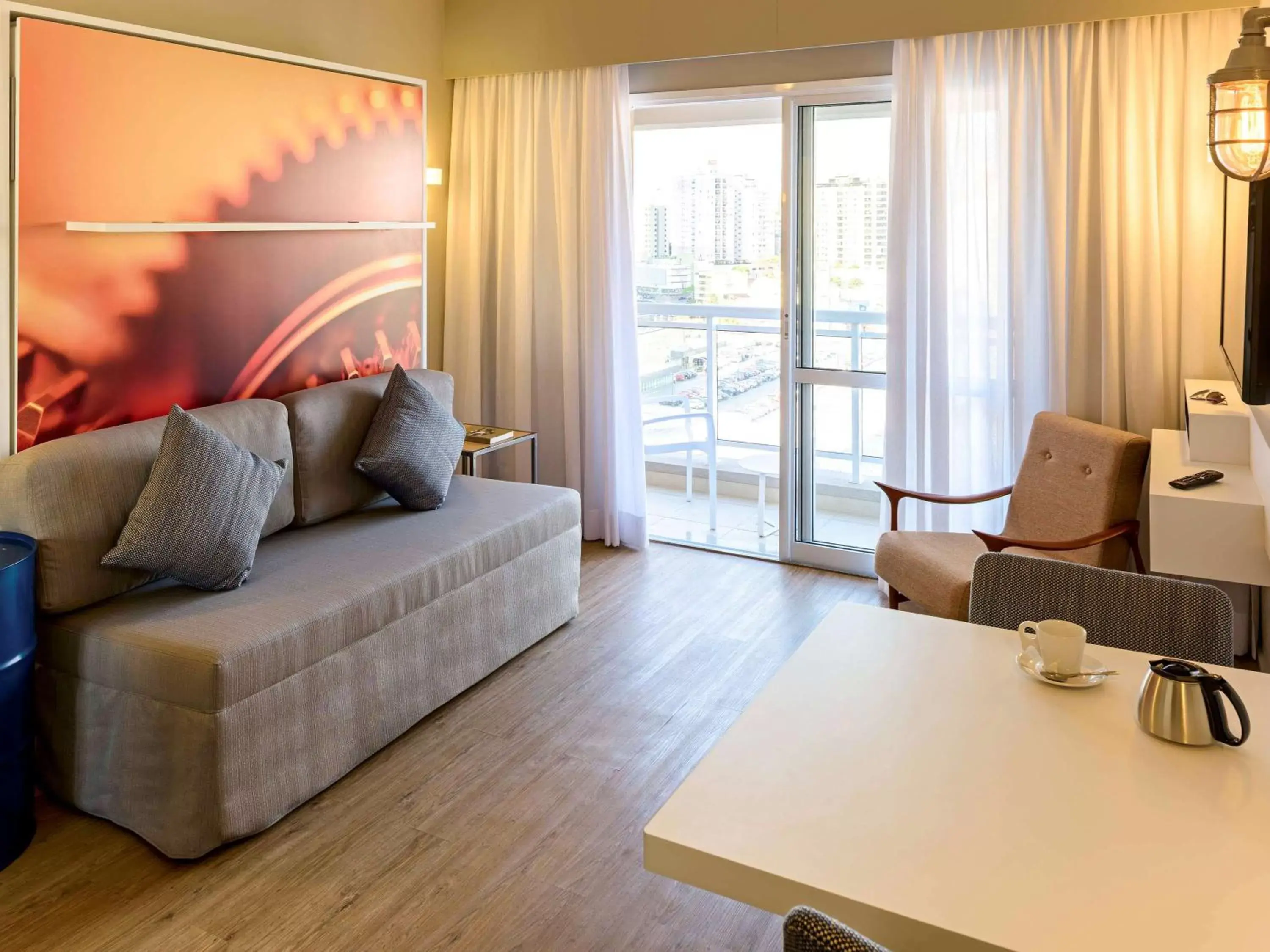 Photo of the whole room, Seating Area in Aparthotel Adagio Sao Bernardo Do Campo