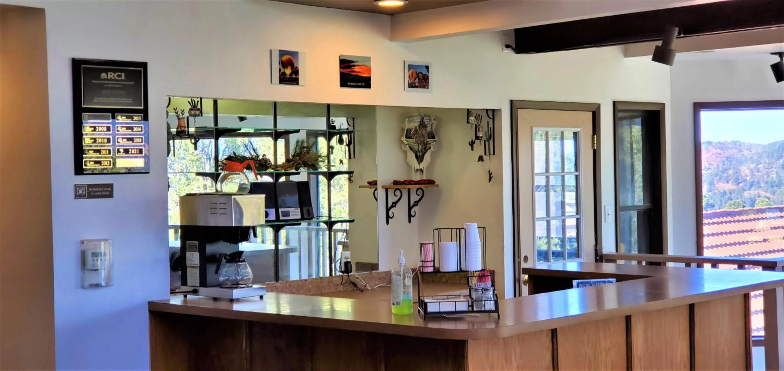 Lobby or reception in High Sierra Condominiums