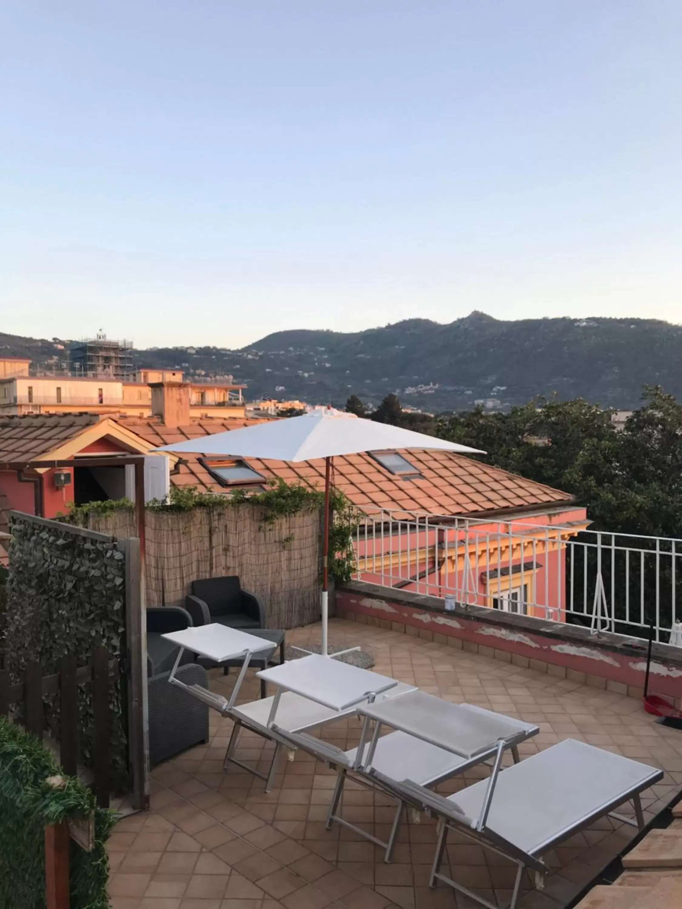 Balcony/Terrace in The Secret Garden Relais