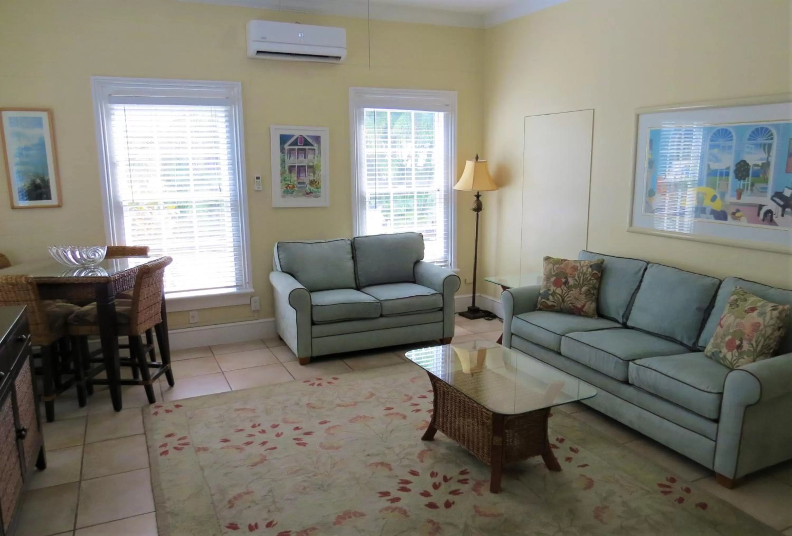 Seating area in Ambrosia Key West