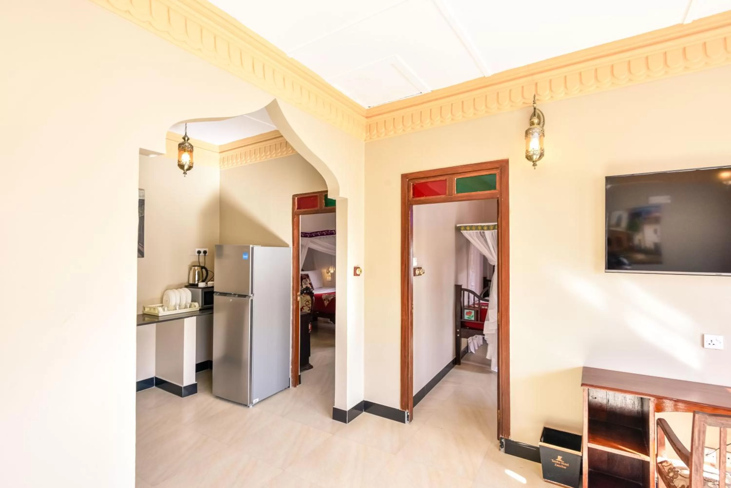 Coffee/tea facilities in Tembo House Hotel