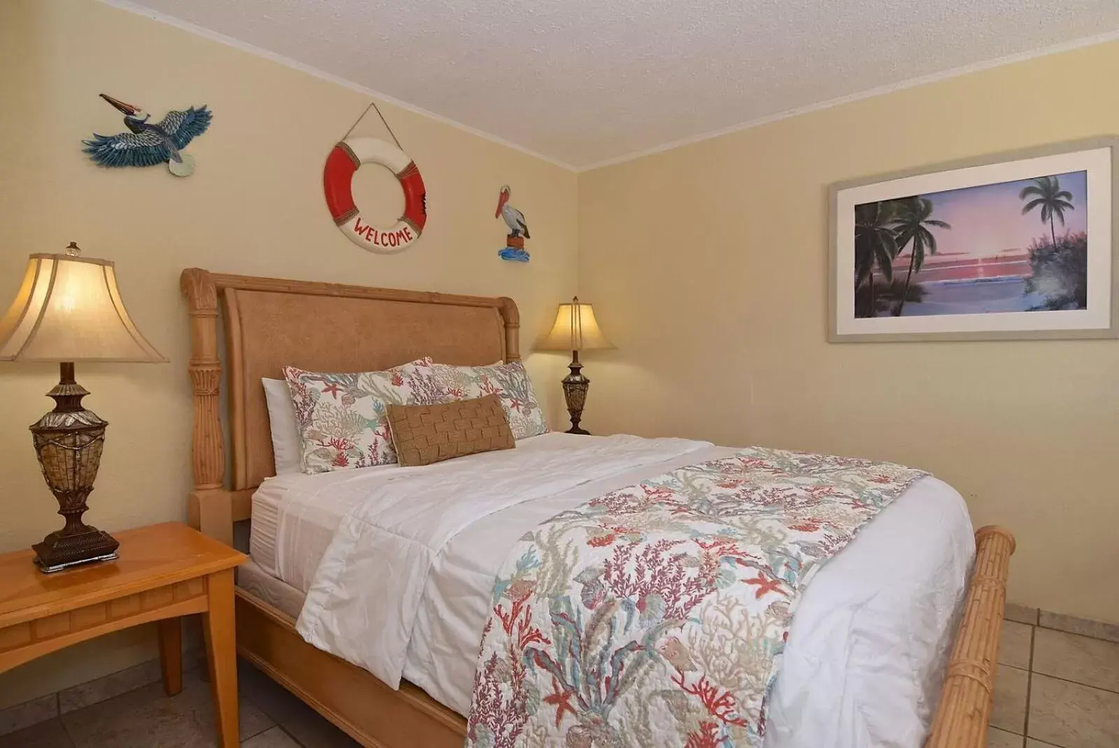 Bedroom, Bed in A Beach Retreat on Casey Key