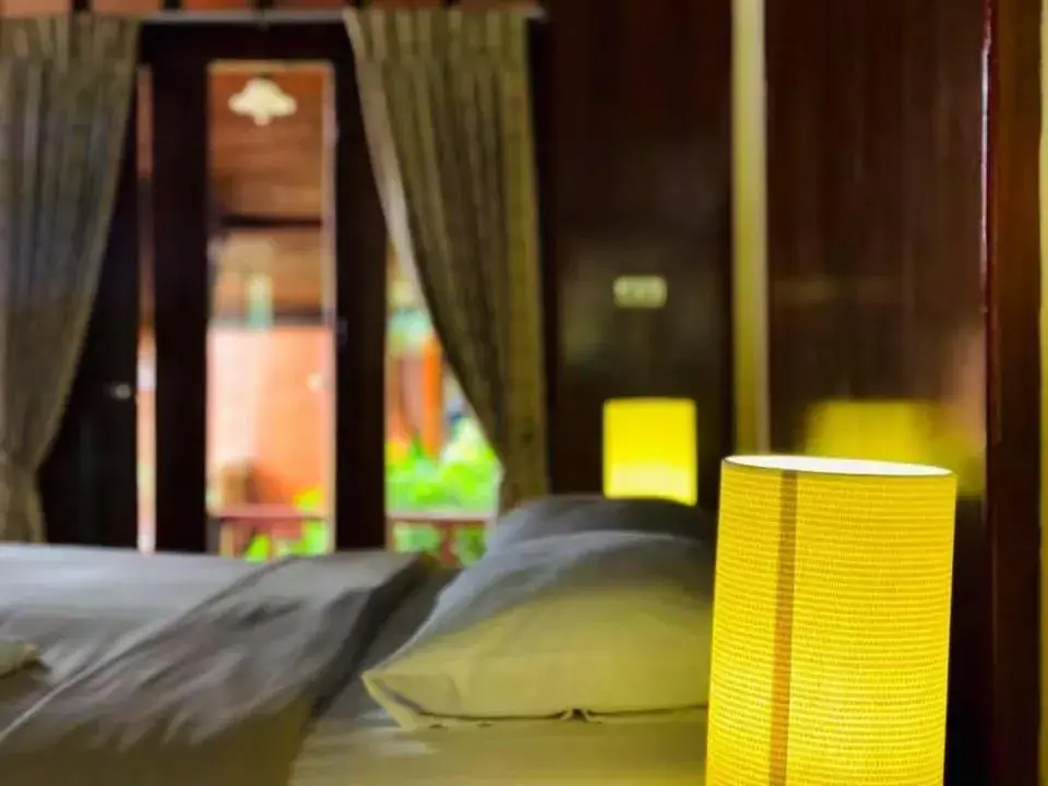 Bed in Utopia Resort