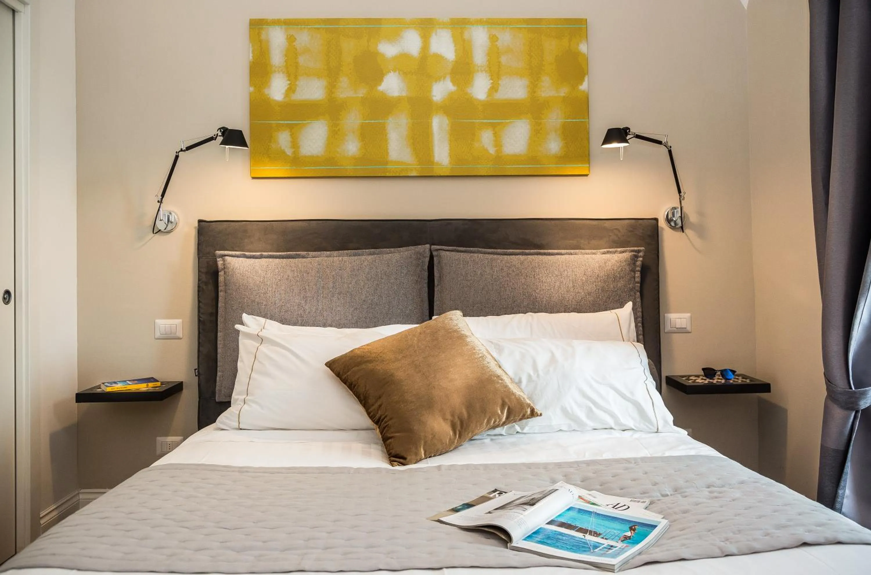 Bed in Palazzo Baj in Trastevere