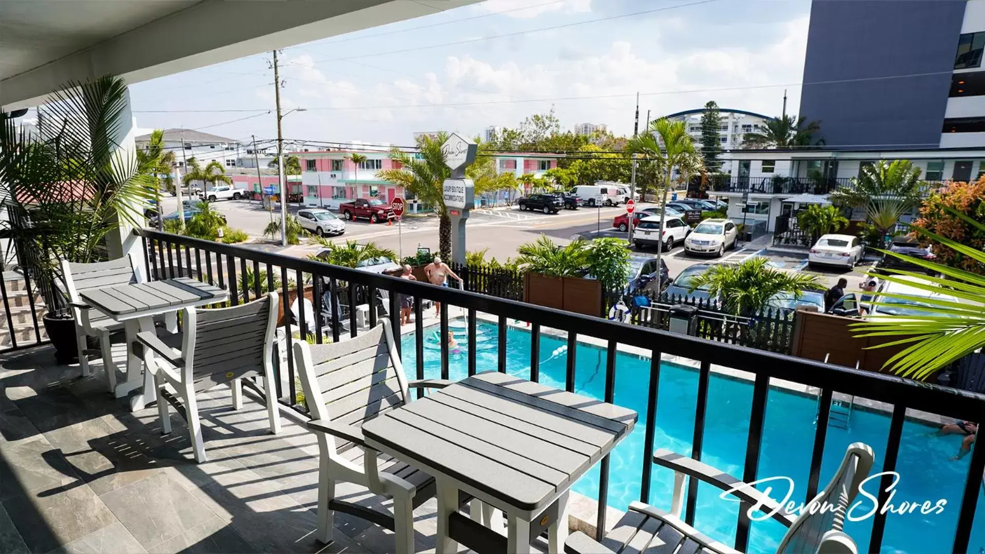 Pool View in Devon Shores