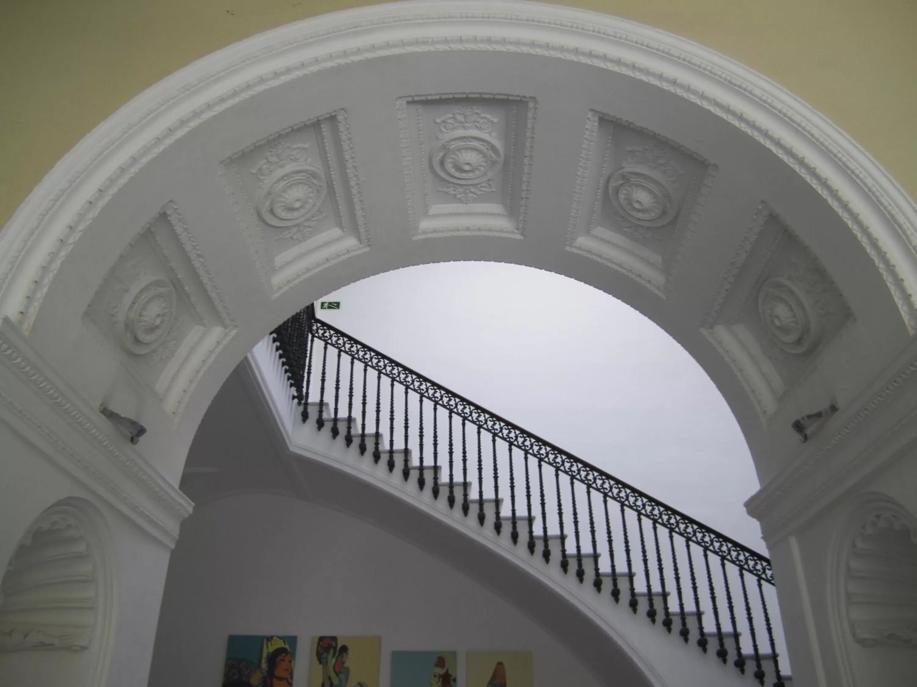 Decorative detail in Hotel Palacio Garvey