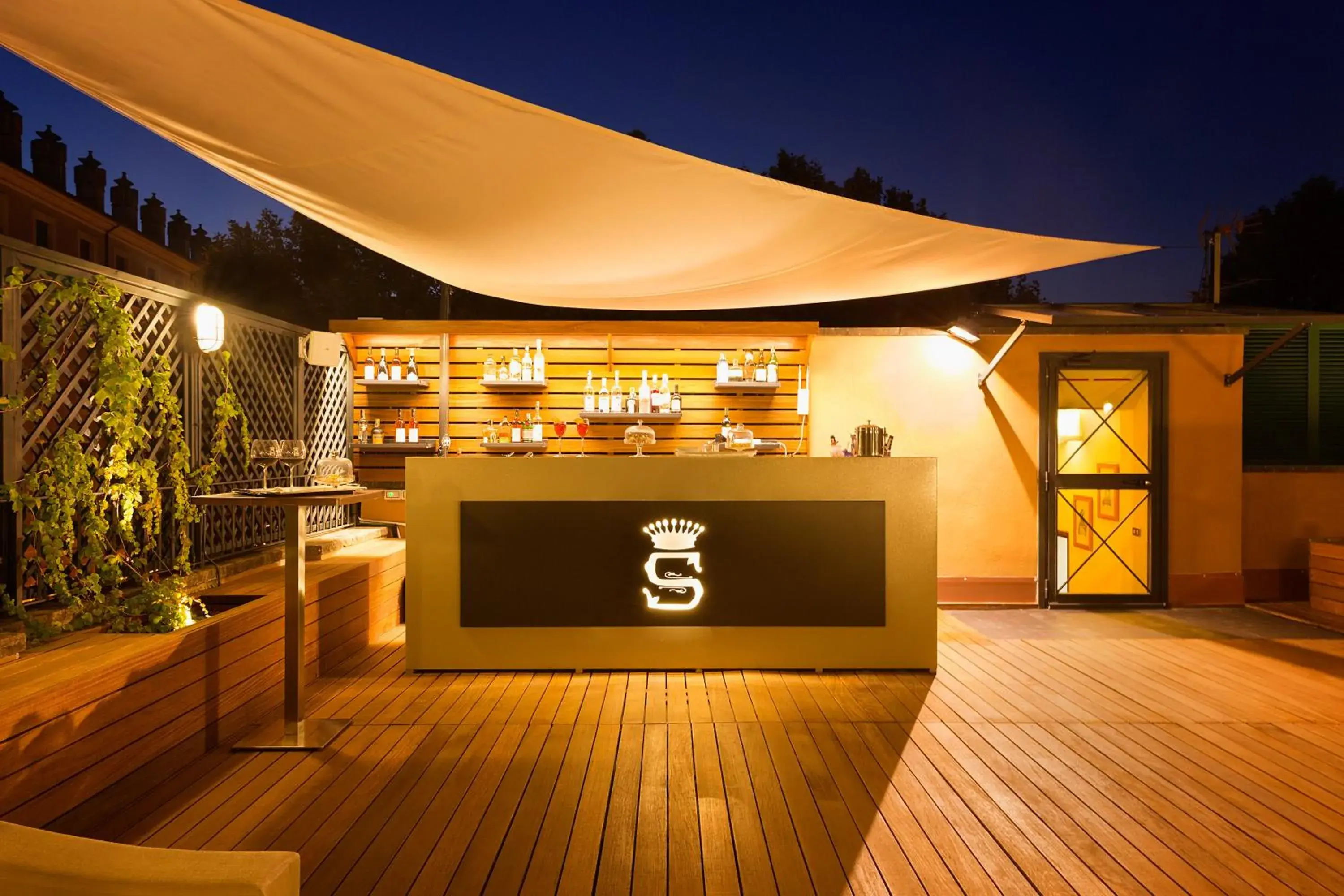 Balcony/Terrace, Lounge/Bar in Villa Spalletti Trivelli - Small Luxury Hotels of the World