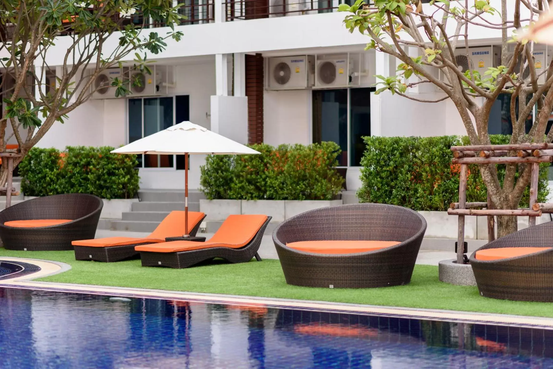 Balcony/Terrace, Patio/Outdoor Area in FX Hotel Pattaya