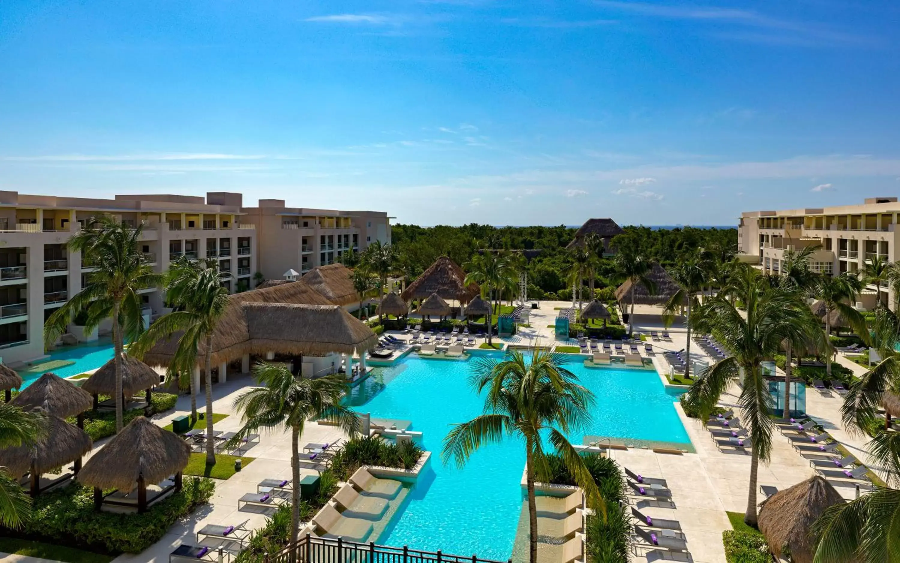 Pool View in Paradisus Playa del Carmen All Inclusive