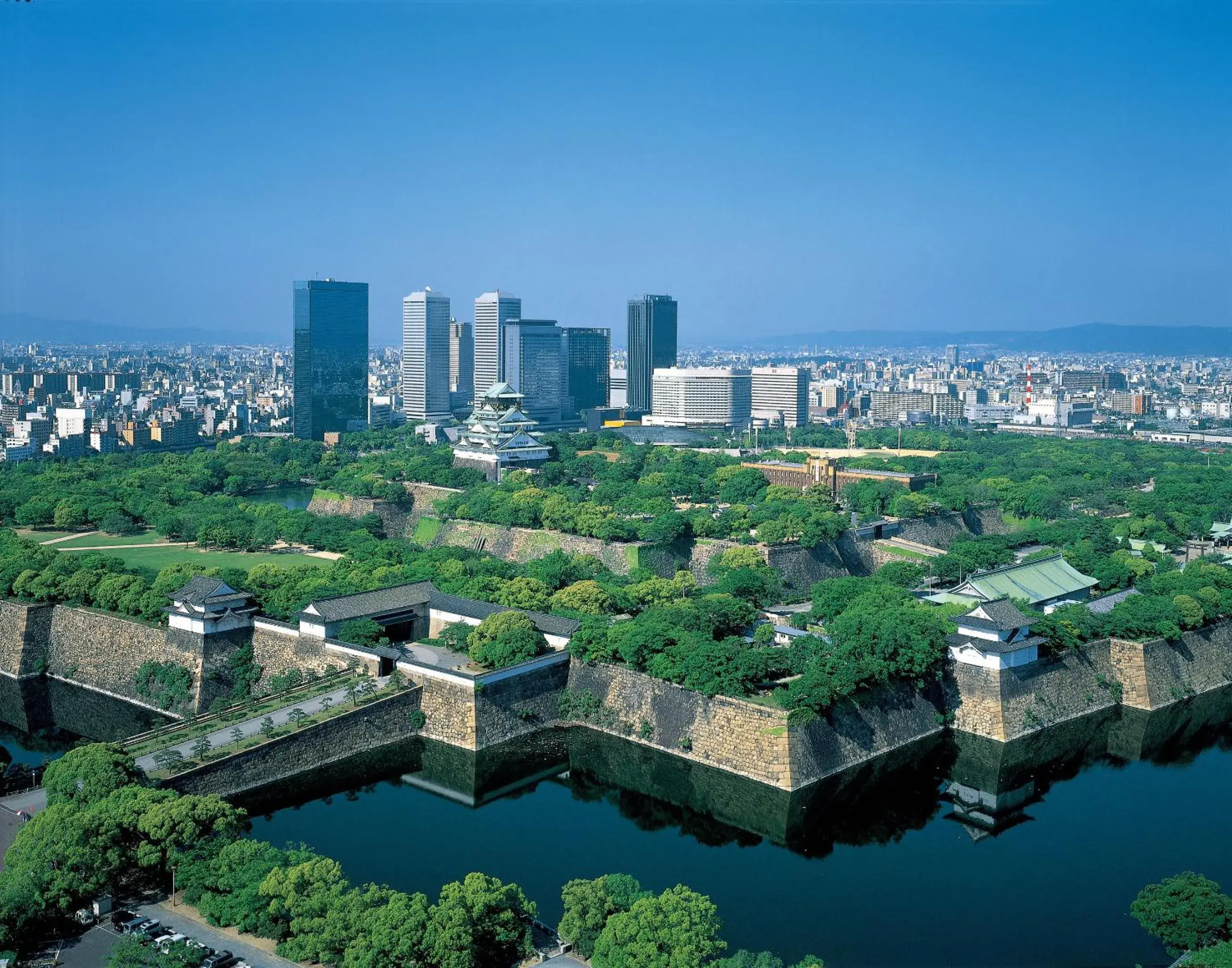 Nearby landmark, Bird's-eye View in Osaka Tokyu Rei Hotel