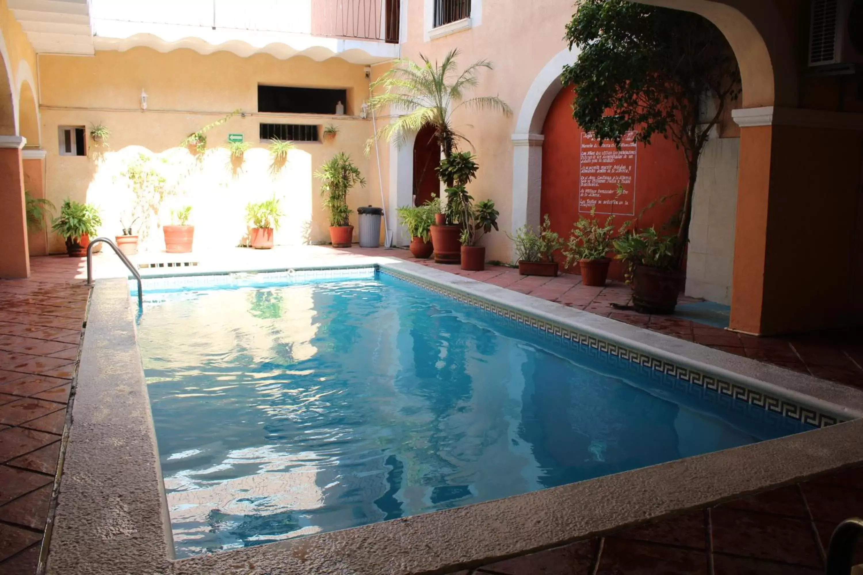 Swimming Pool in Posada Doña Lala