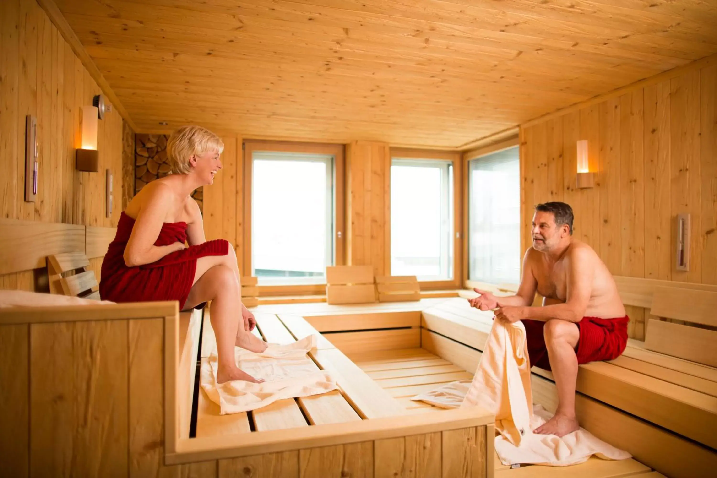 Spa and wellness centre/facilities, Guests in Schwimmende Häuser im BALTIC SEA RESORT