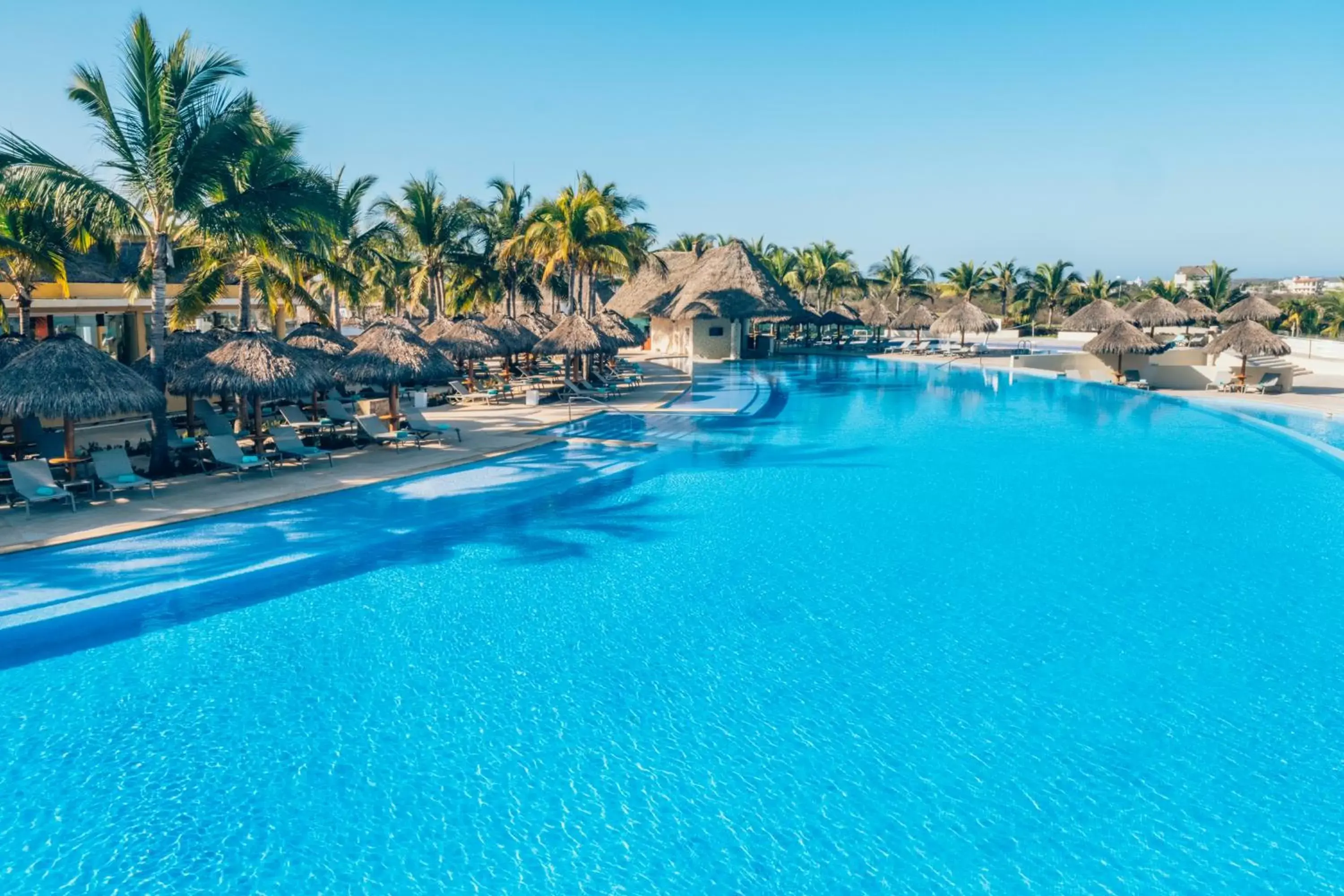 Pool view in Iberostar Selection Playa Mita - All Inclusive Pool view in Iberostar Selection Playa Mita - All Inclusive