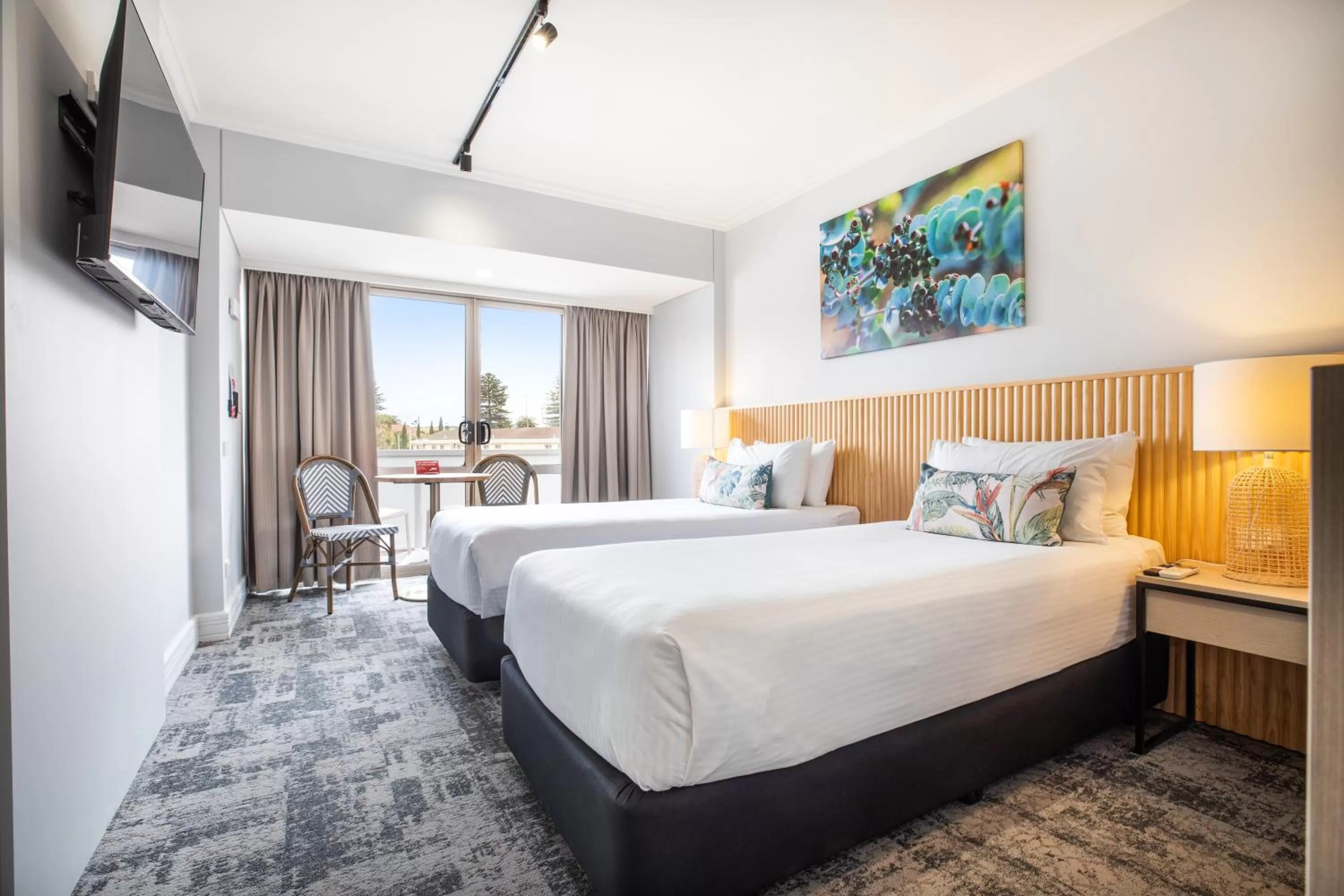 Bed in Nightcap at Hotel Victor