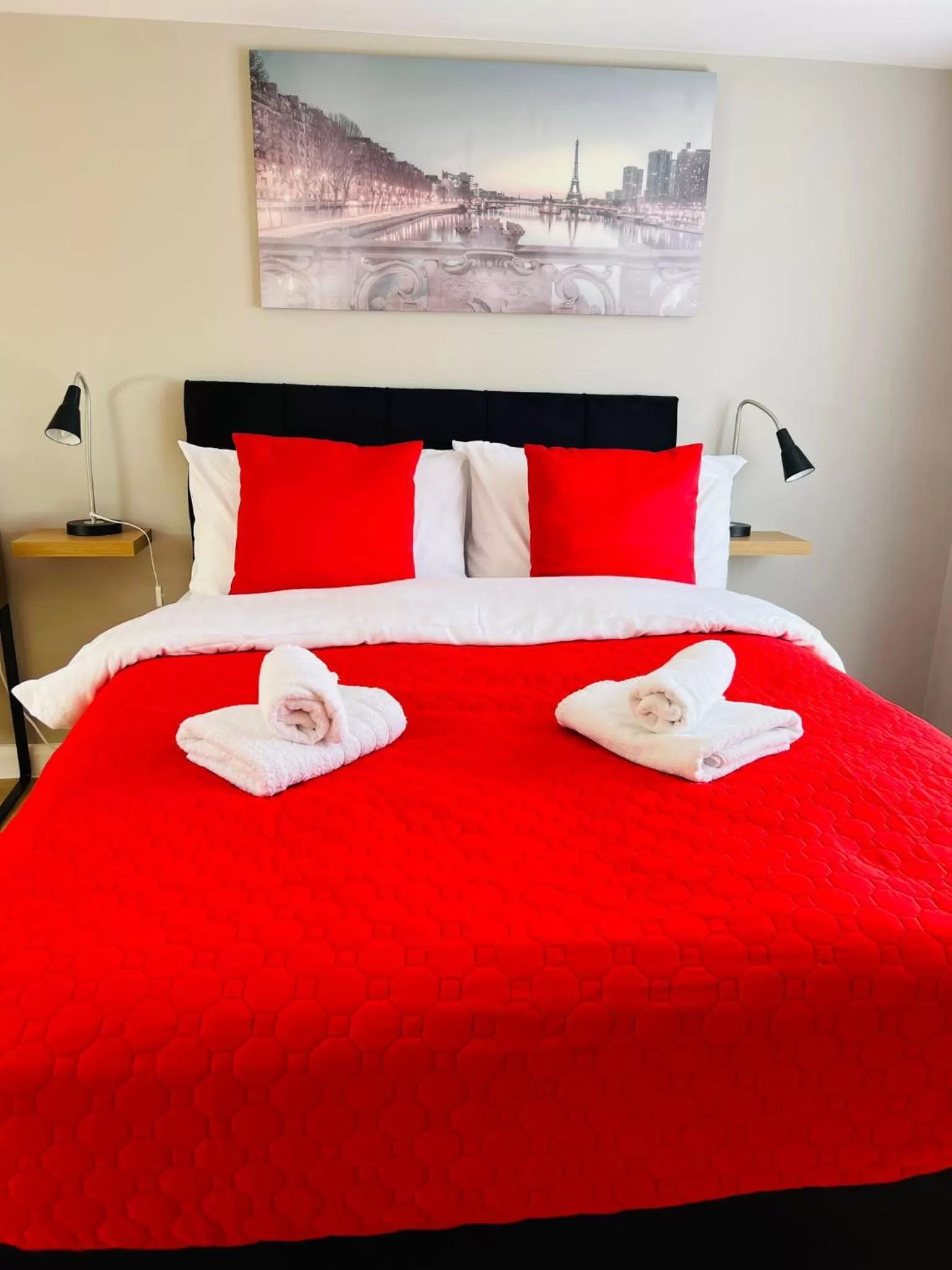 Bed in Indigo Suites