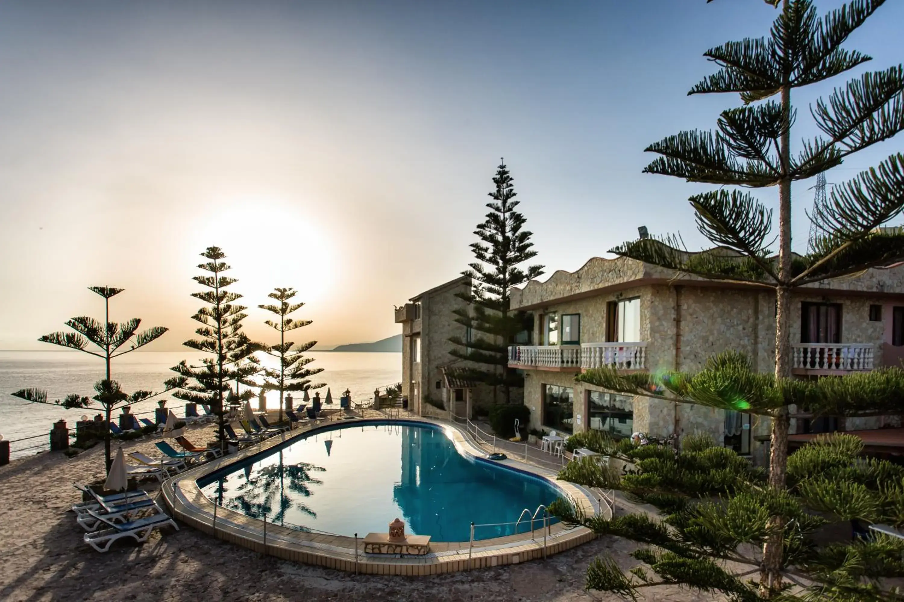 Swimming Pool in La Playa Blanca Hotel & Ristorante