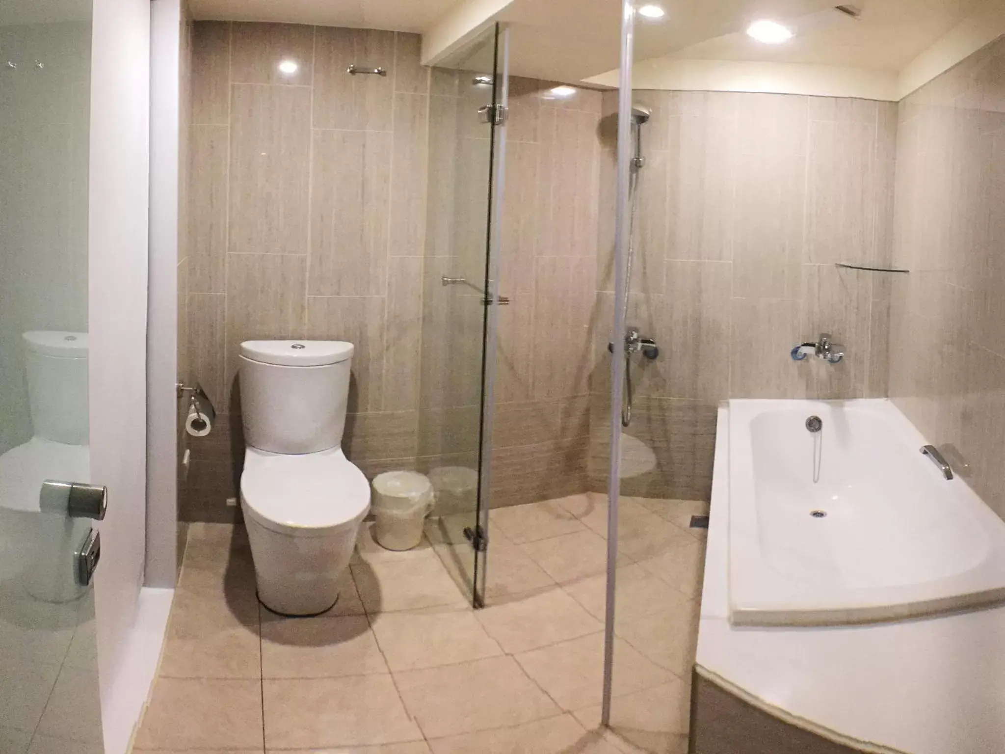 Bathroom in KDM Hotel