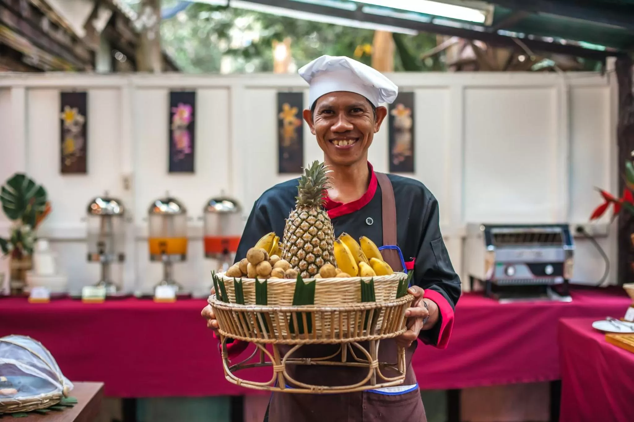 Asian breakfast in Aonang Cliff View Resort SHA Extra Plus