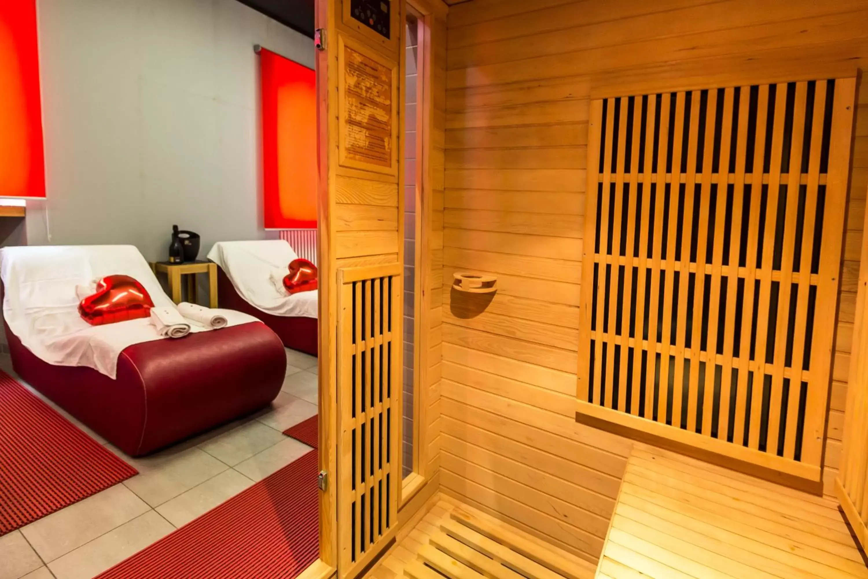 Sauna in Hotel Gran Sasso & SPA