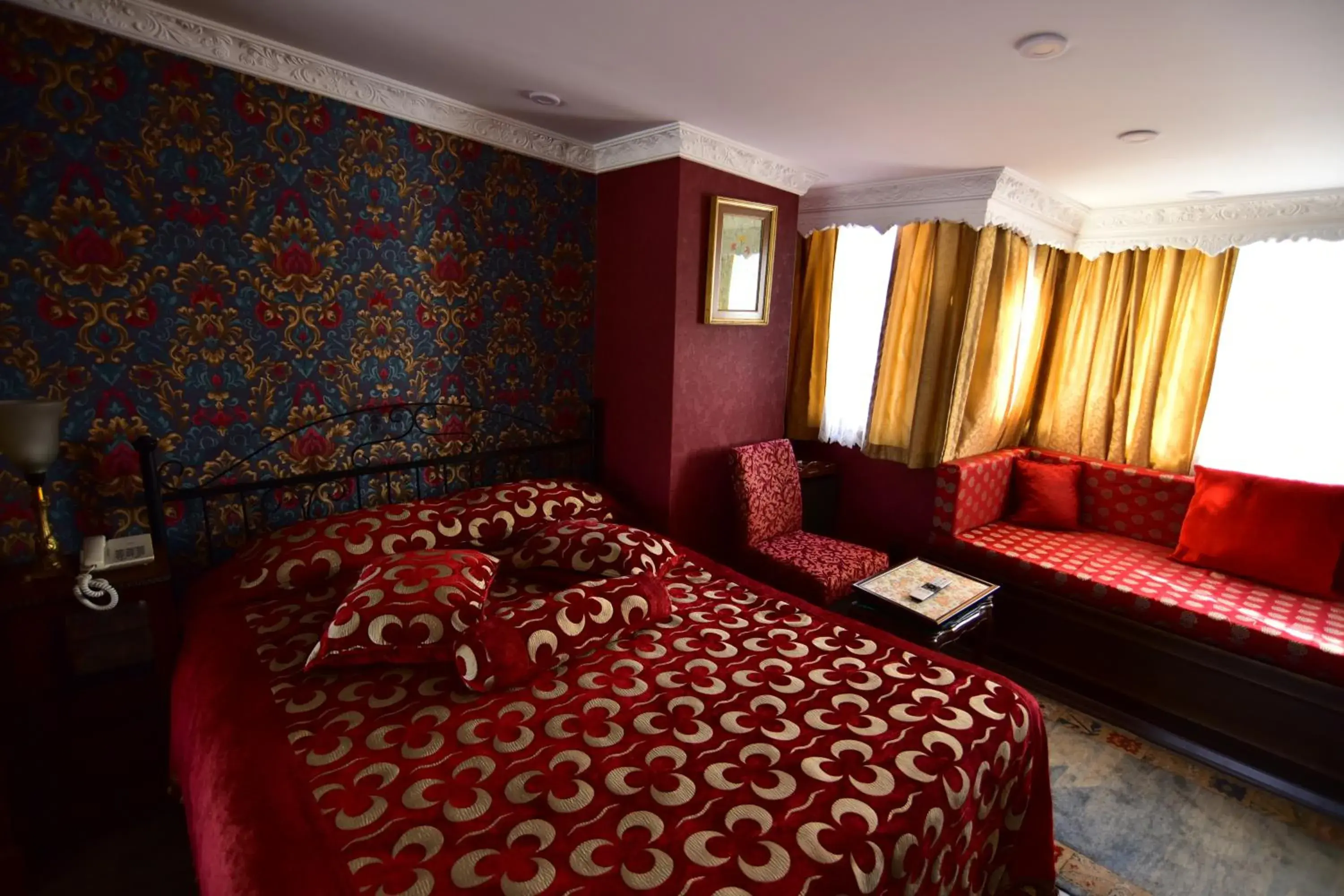 Bed in Kybele Hotel