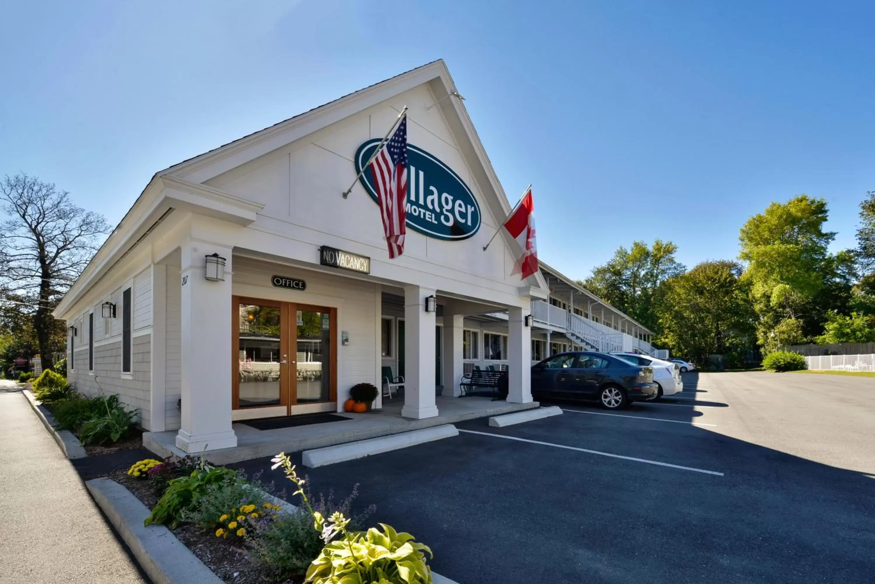 Facade/entrance, Property Building in Bar Harbor Villager Motel - Downtown