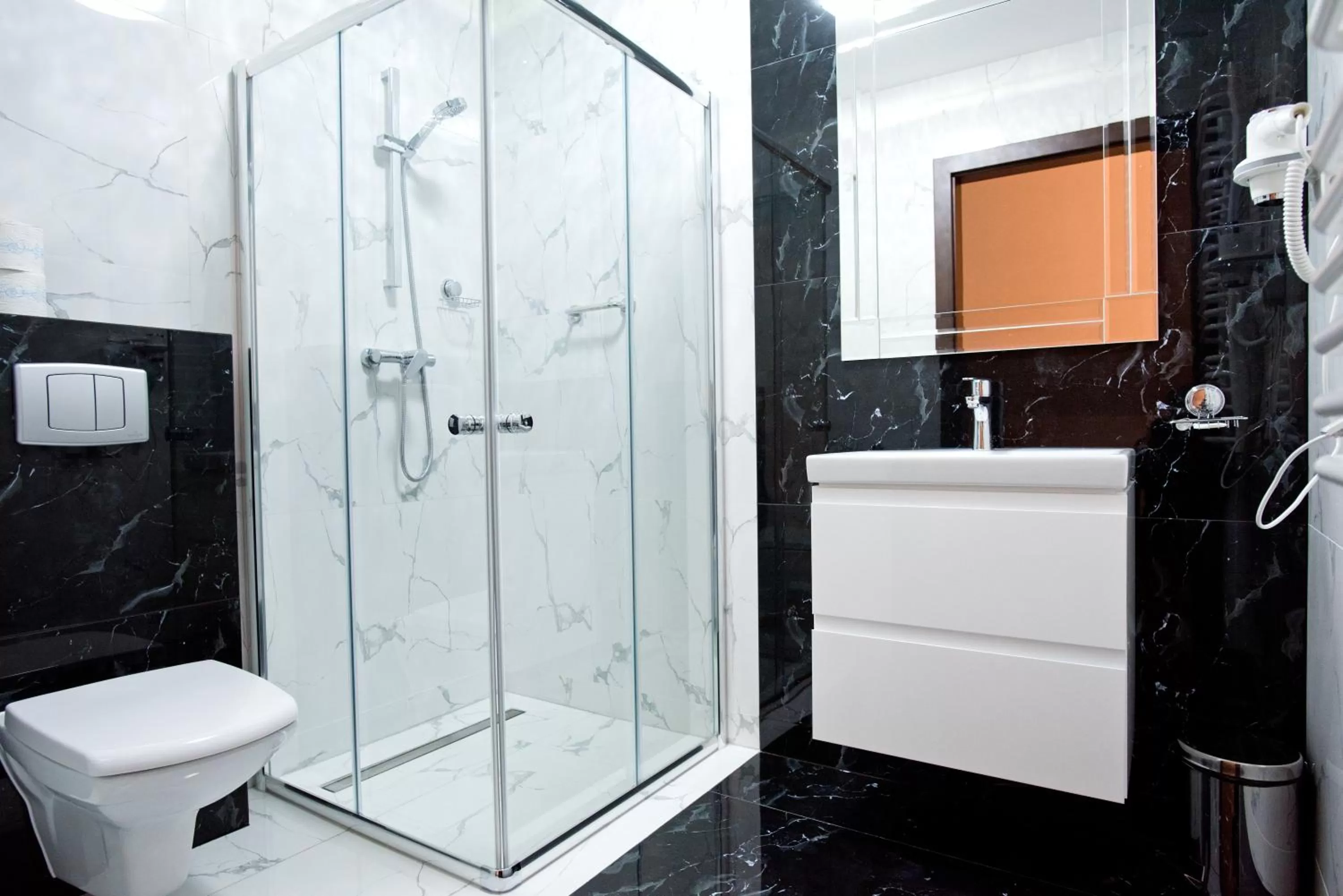 Bathroom in Hotel Campari
