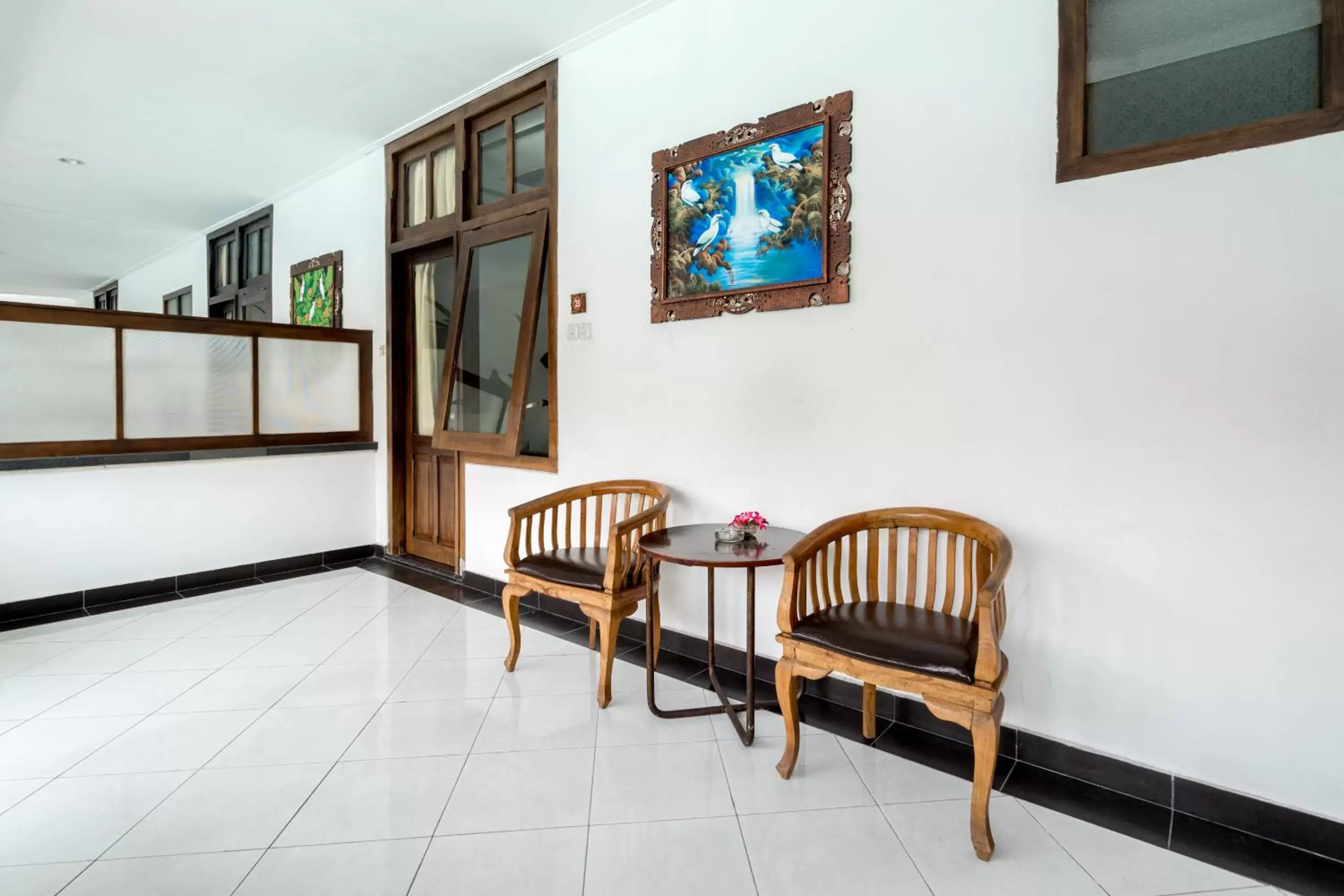 Balcony/Terrace, Seating Area in Inna Bali Heritage Hotel