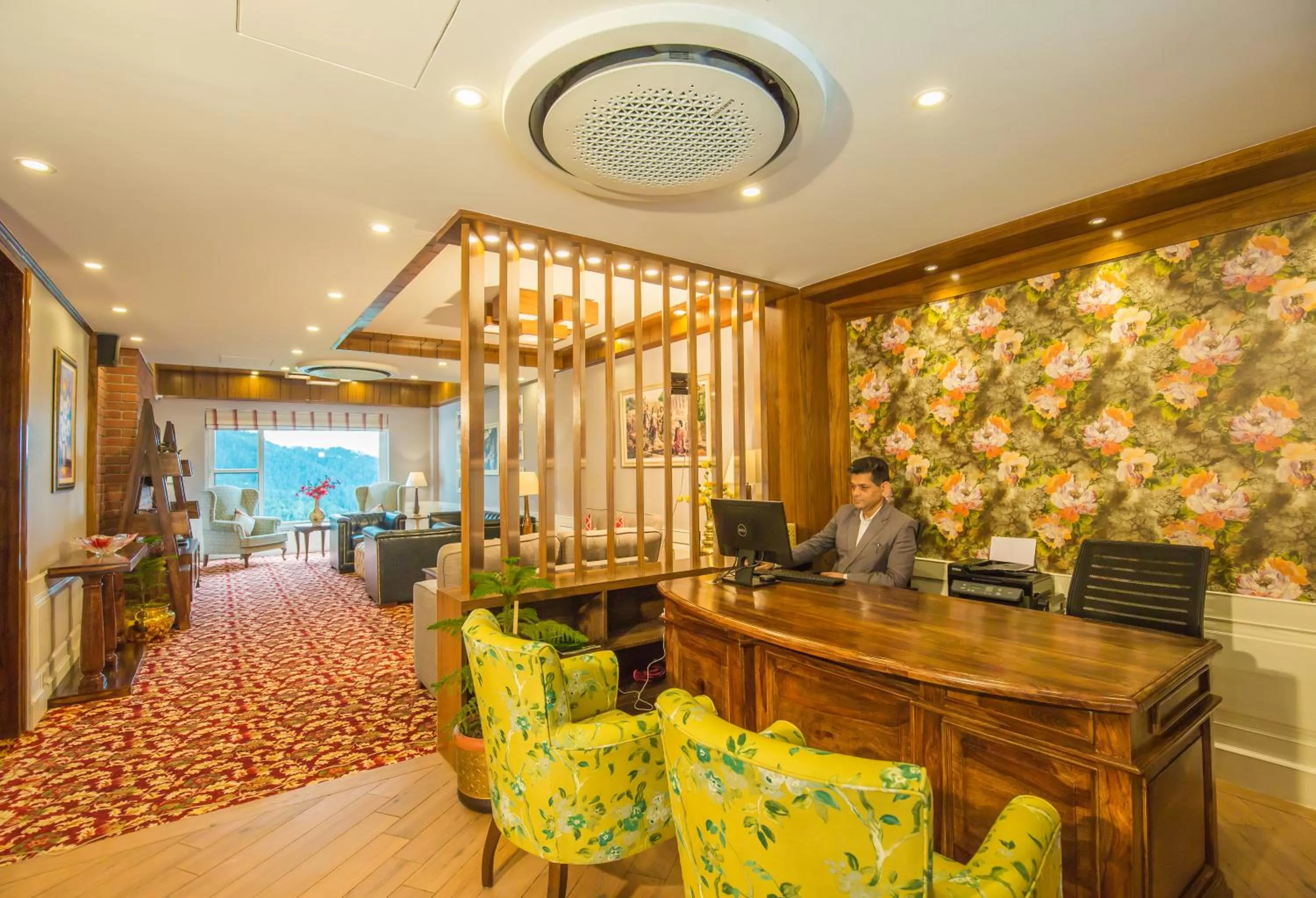 Lobby or reception, Restaurant/Places to Eat in The Retreat Mashobra, Shimla