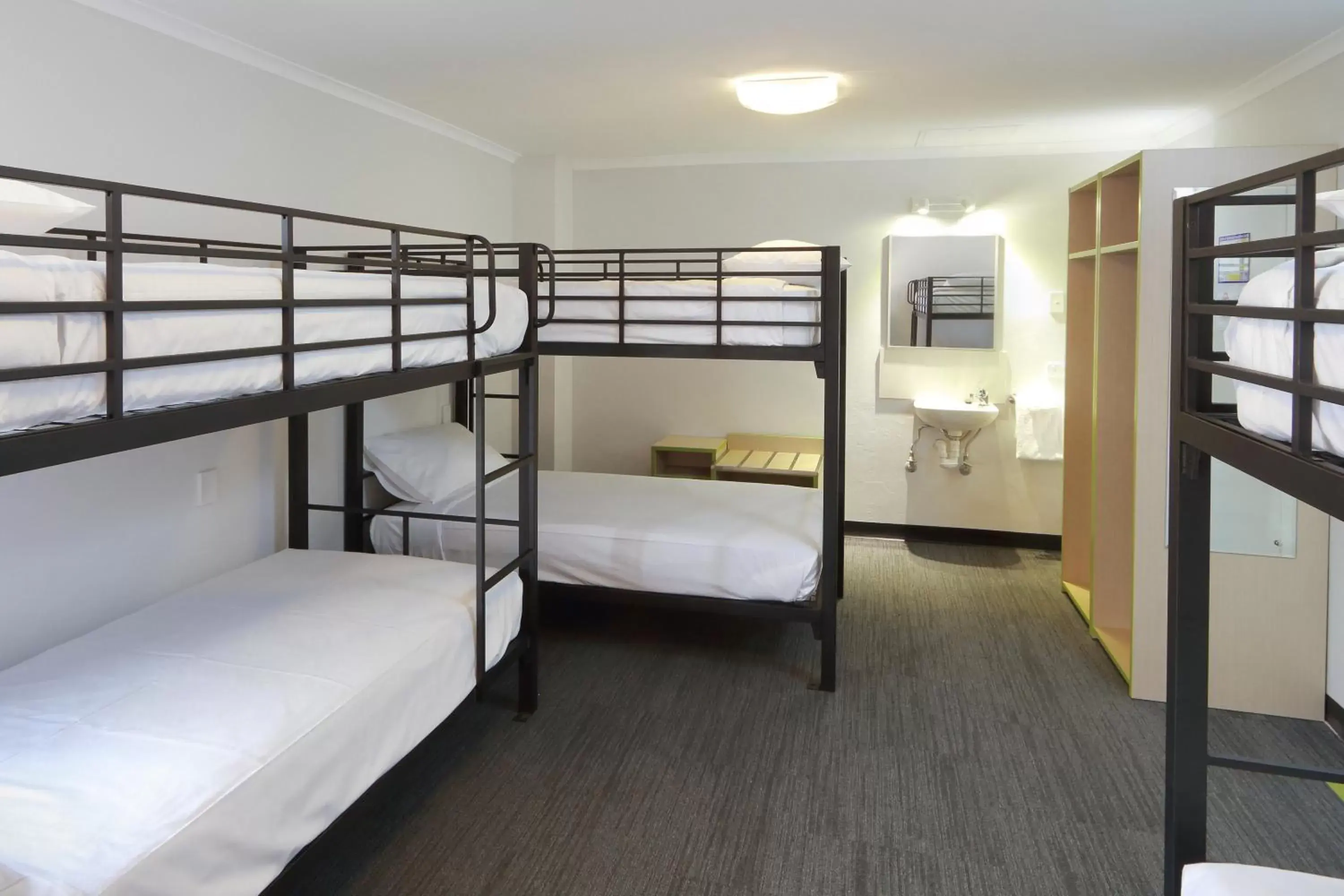 Economy Twin Bunk Room with Shared Bathroom in Palm Beach Hotel