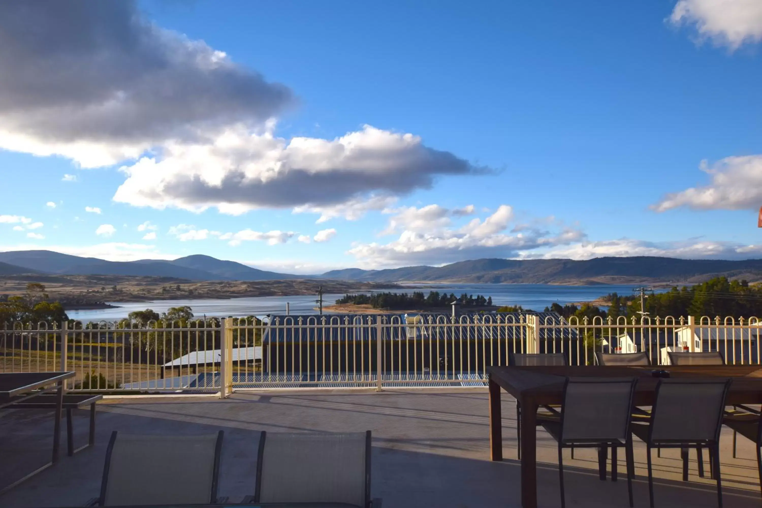 Balcony/Terrace in Alpine Resort Motel