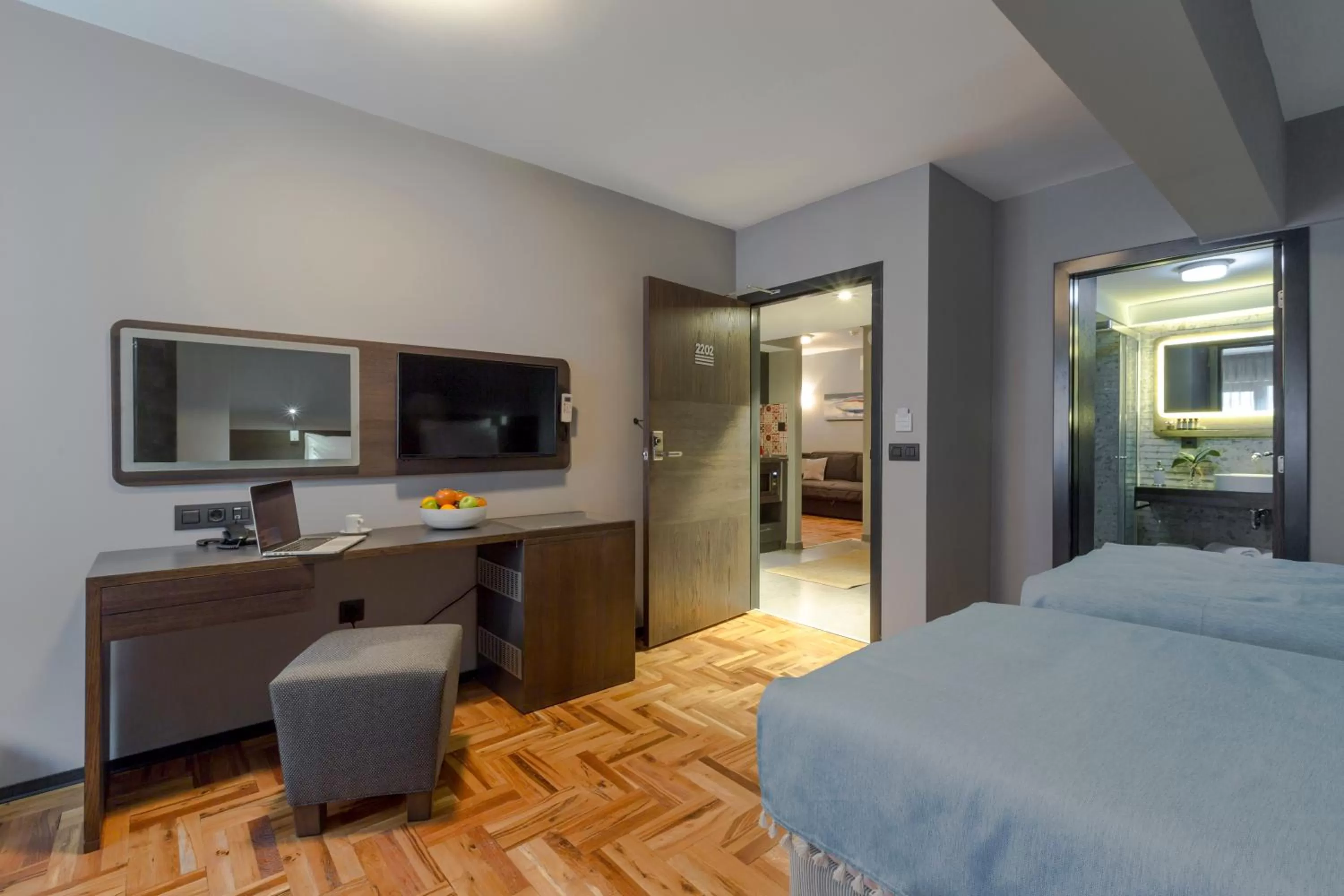 Bedroom, Bed in Lampa Design Hotel-Special Category