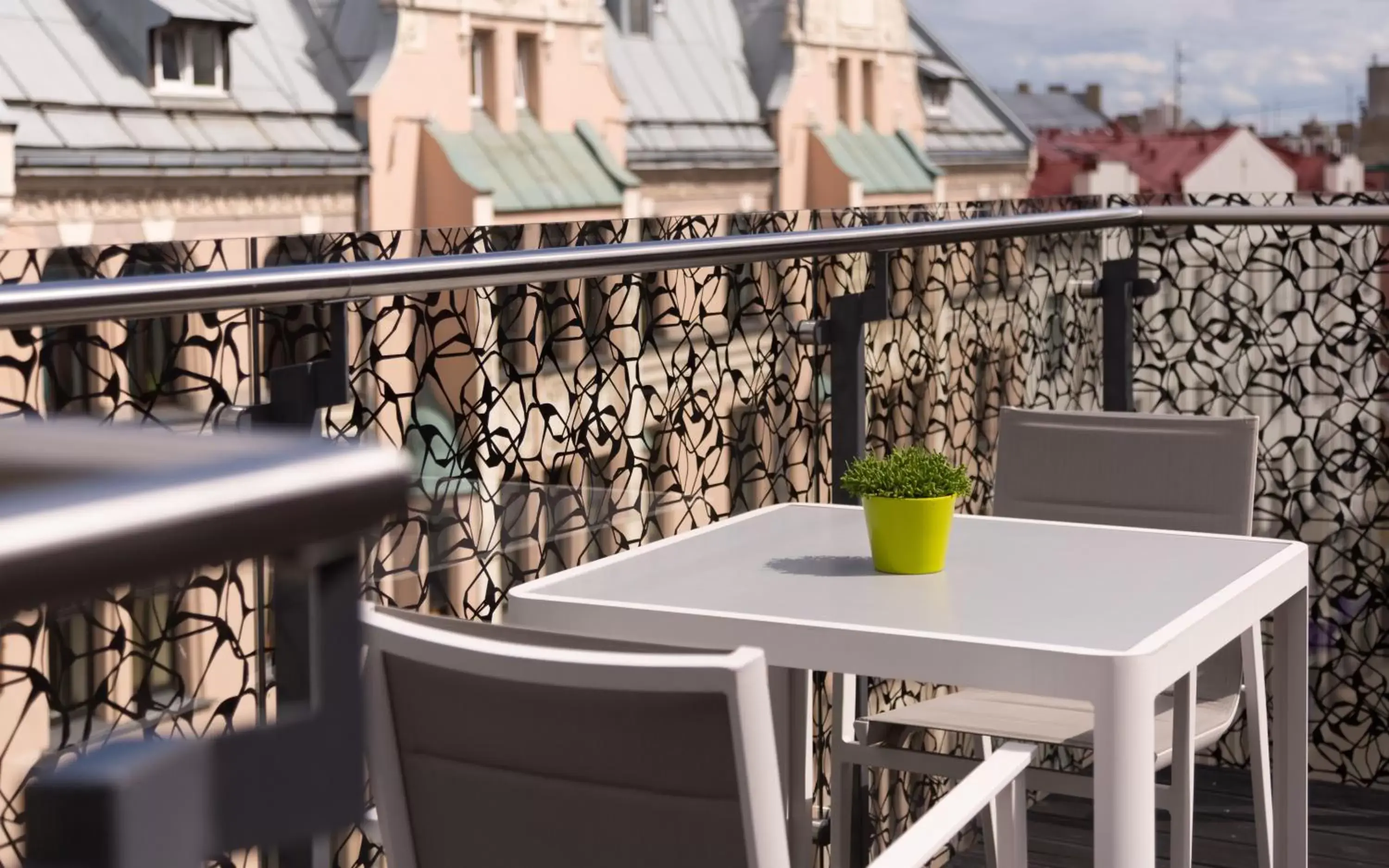 Balcony/Terrace in Park Inn by Radisson Residence Riga Barona