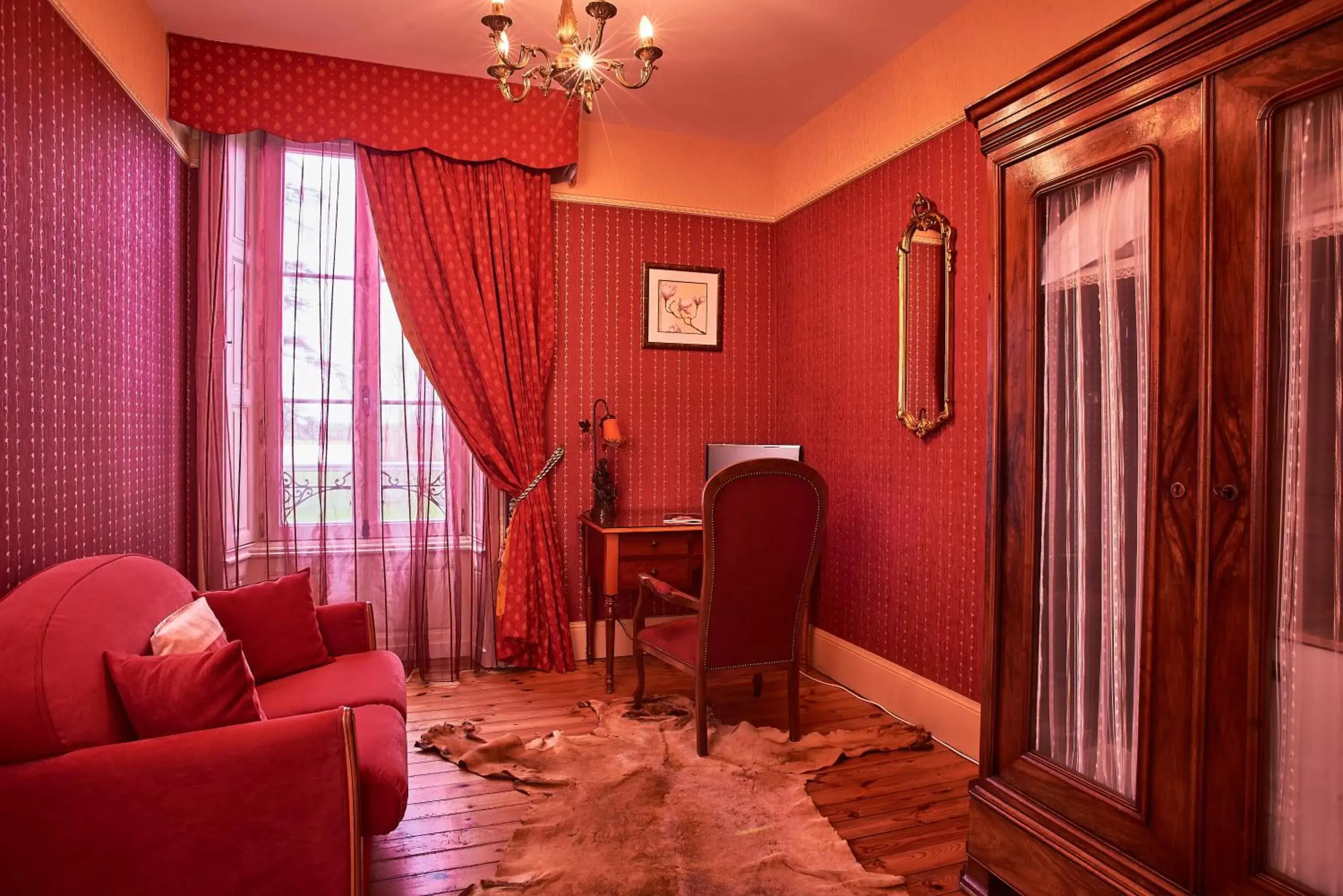 Living room, Seating Area in CHATEAU DE LA RICHERIE