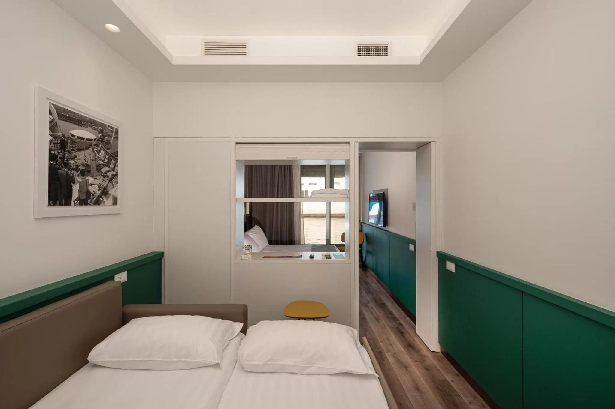 Bed in Smart Hotel Napoli