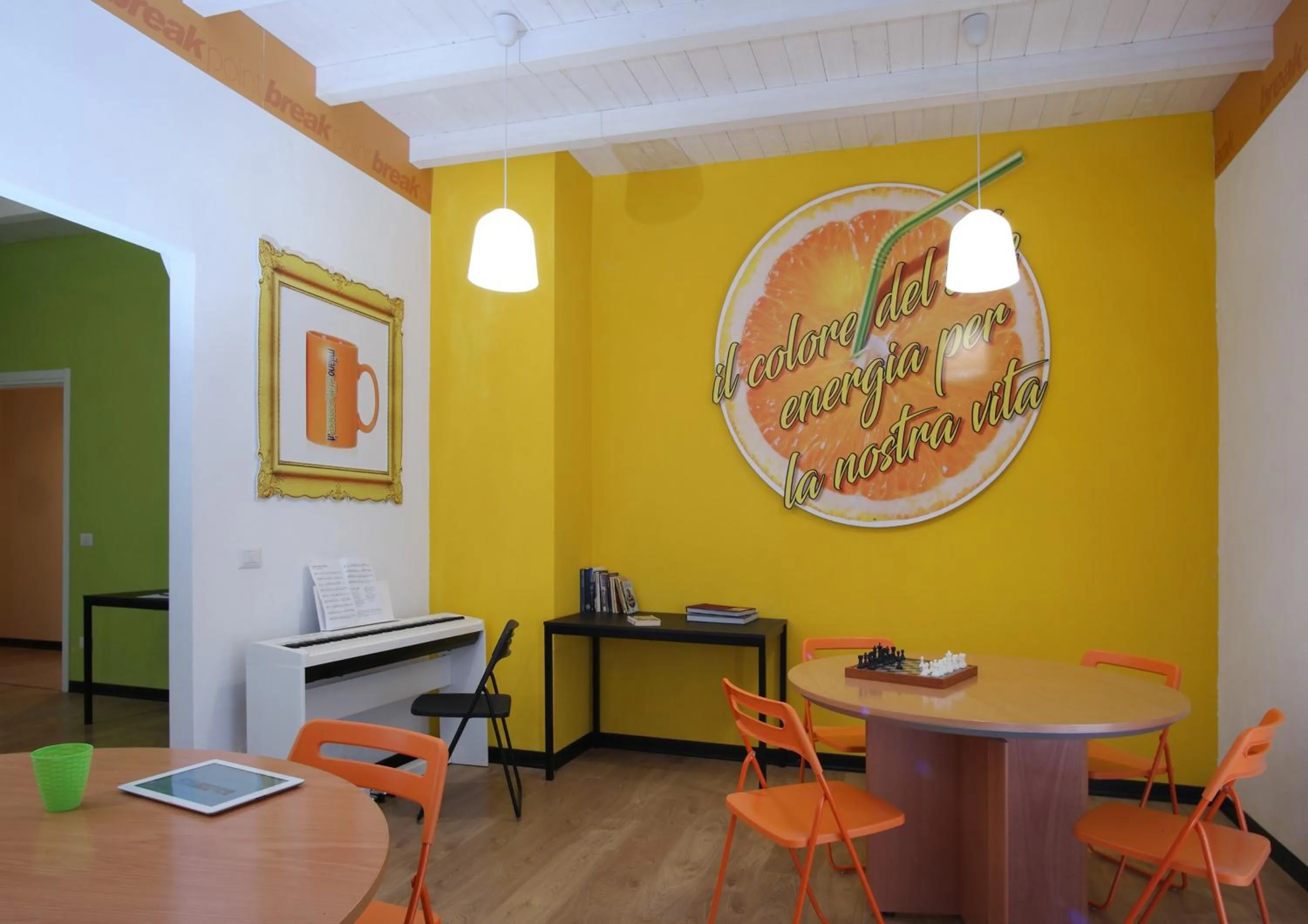 Game Room in Milano Ostello