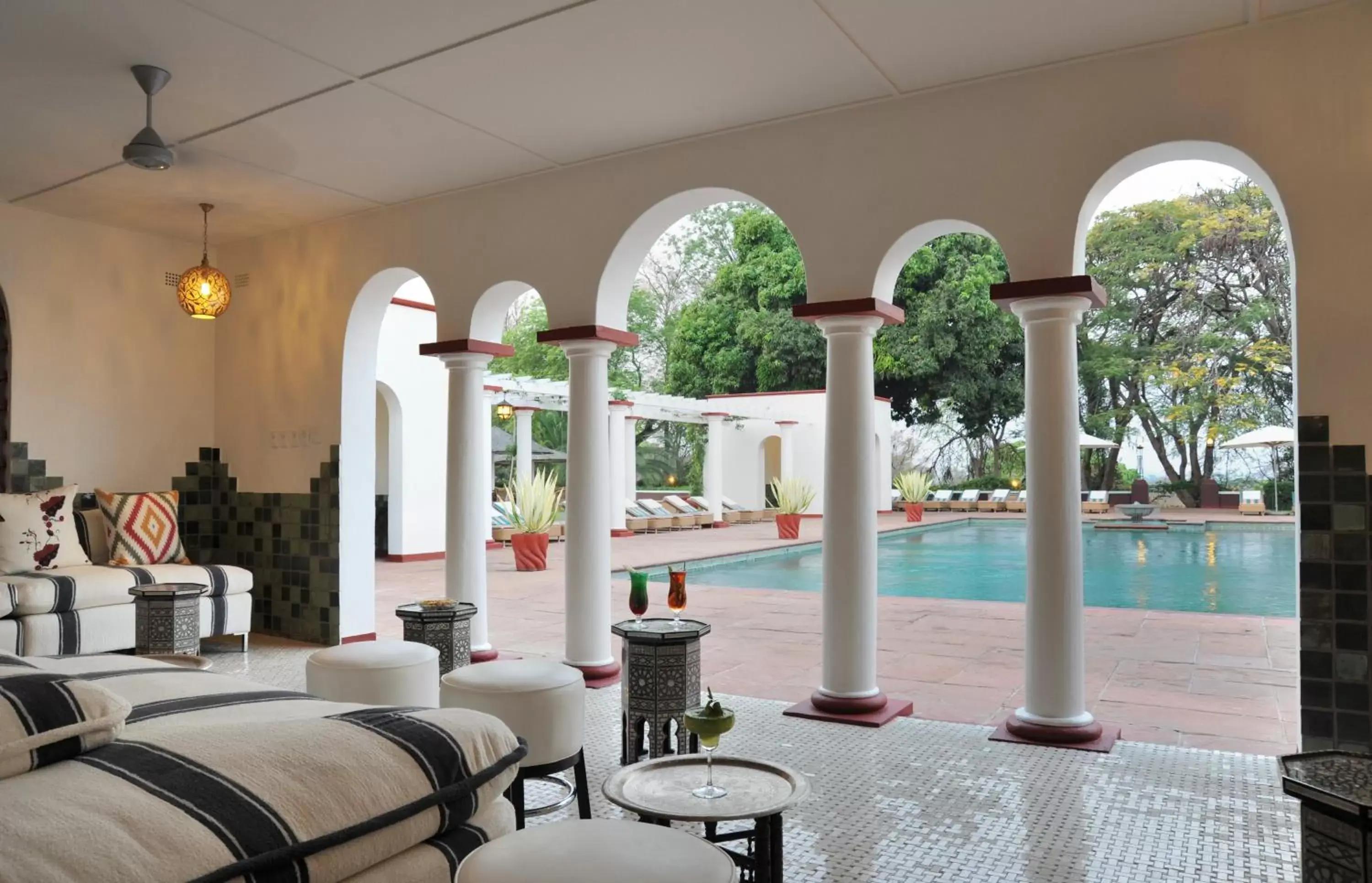 Swimming Pool in The Victoria Falls Hotel