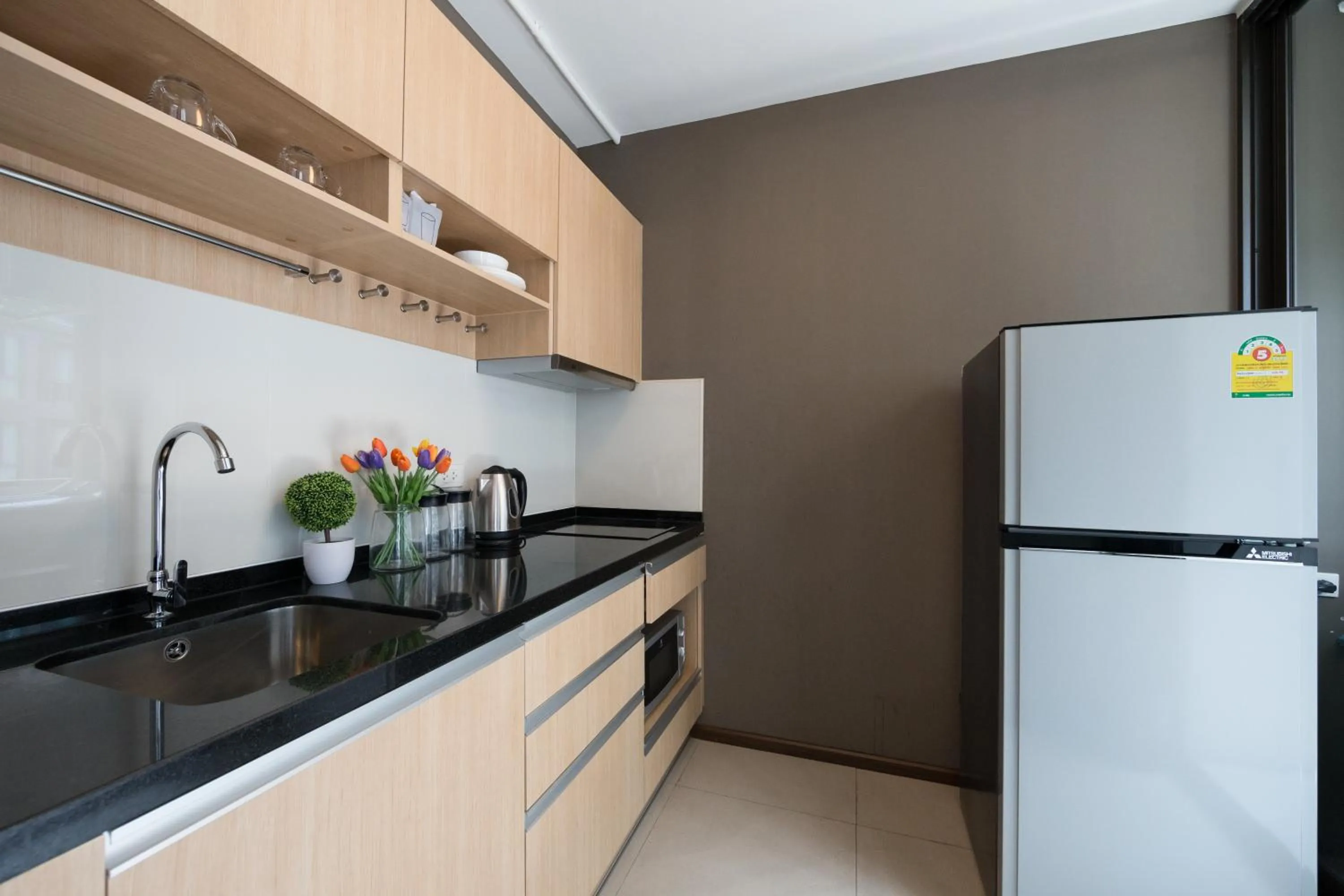 Kitchen or kitchenette in Like Sukhumvit 22