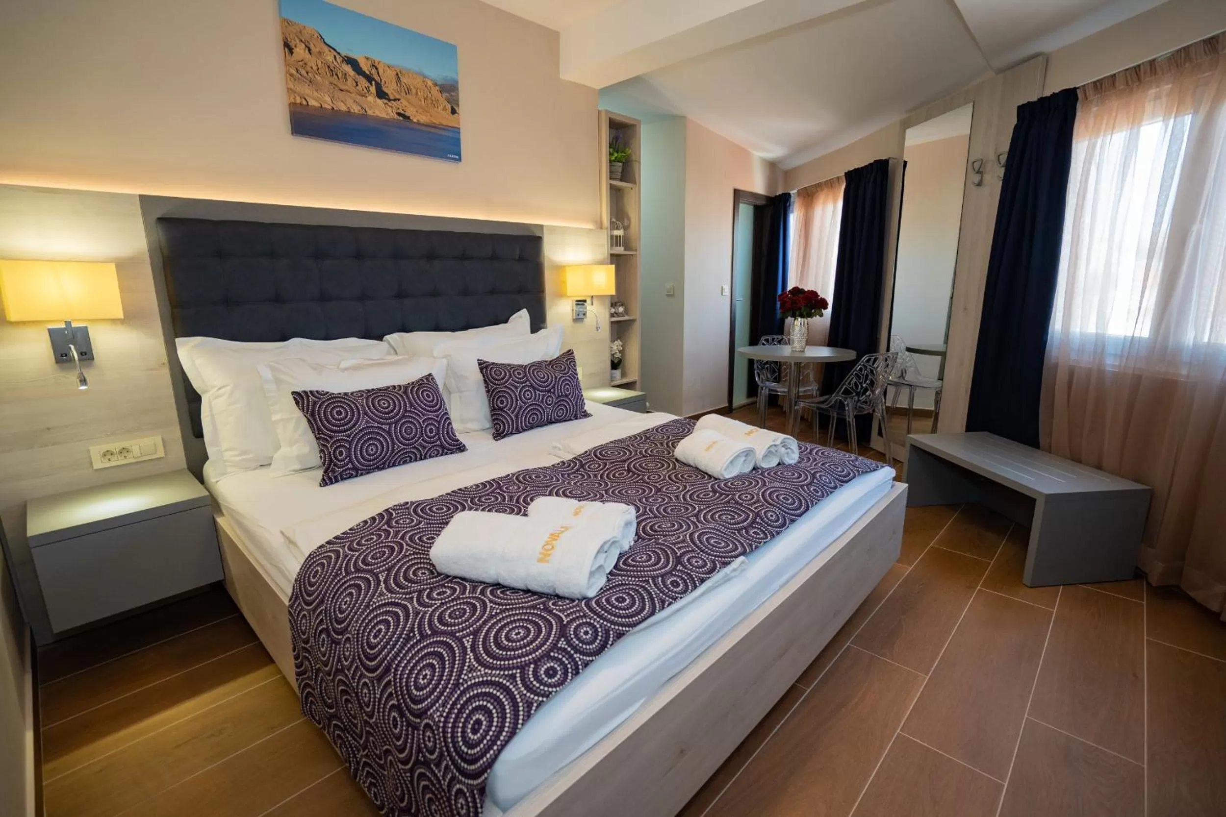 Photo of the whole room, Bed in Bed&Breakfast Novalis