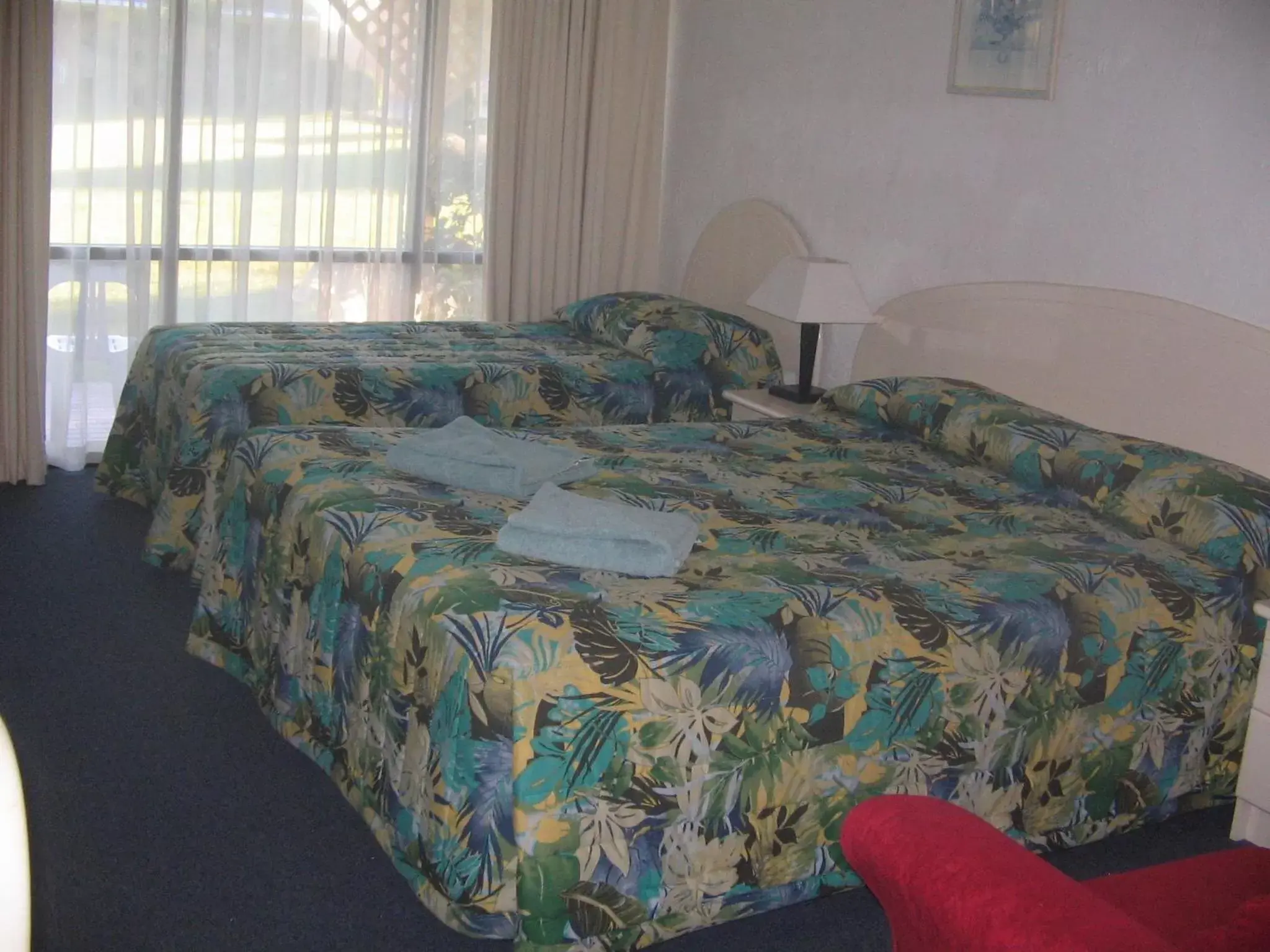 Bed in The Nambucca Motel