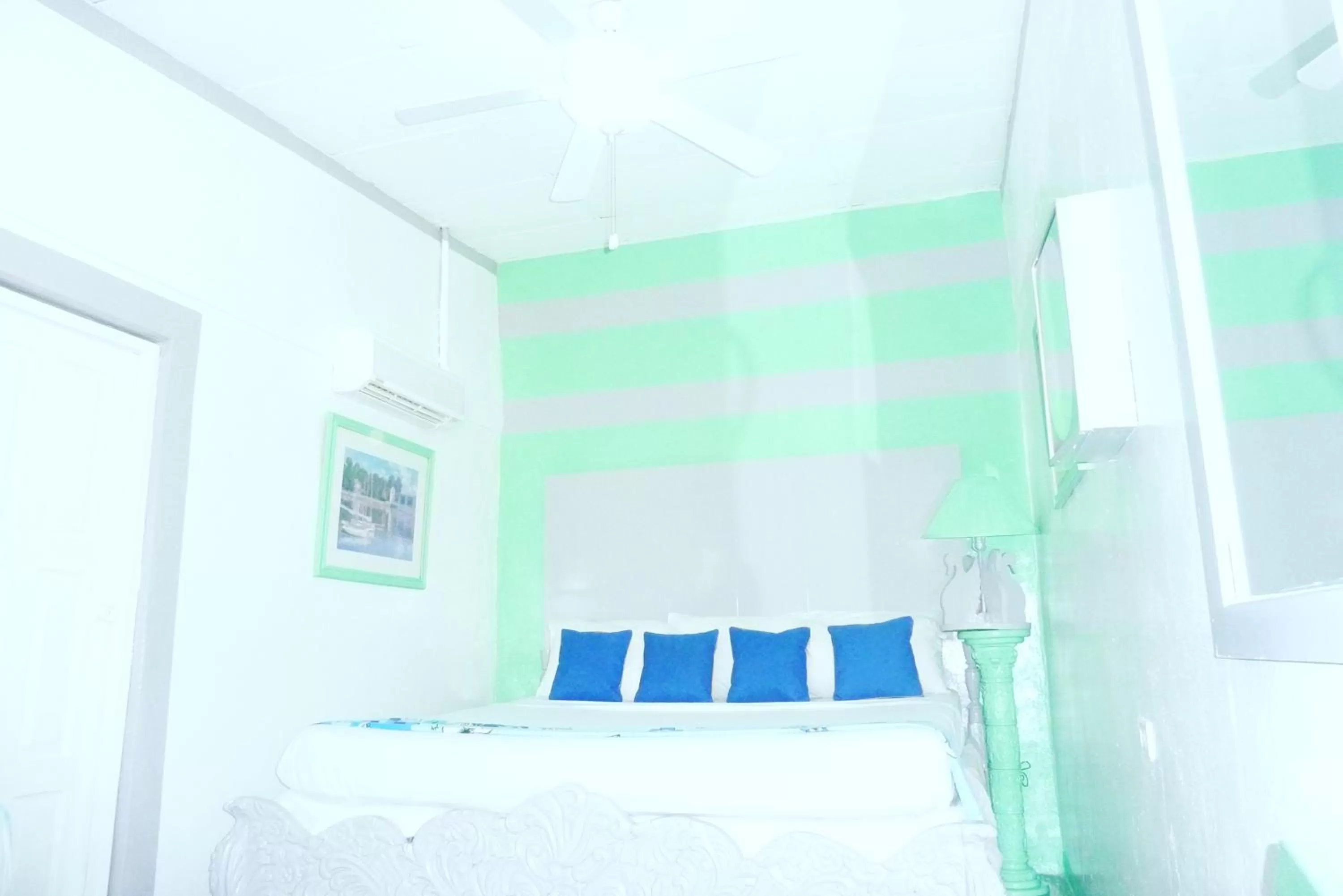 Bed in Hotel Ivania´s