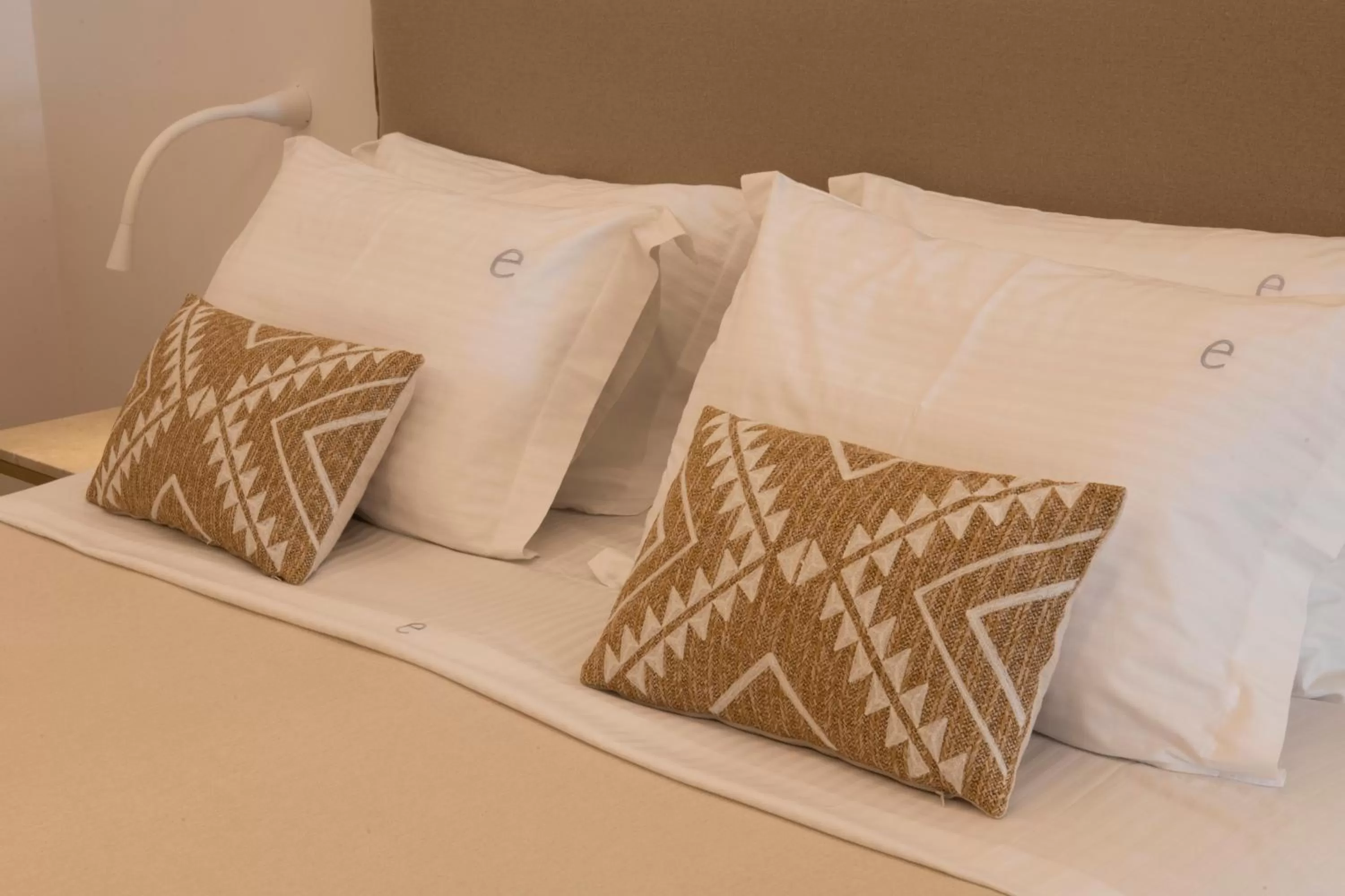 Bed in Elena Hotel Mykonos