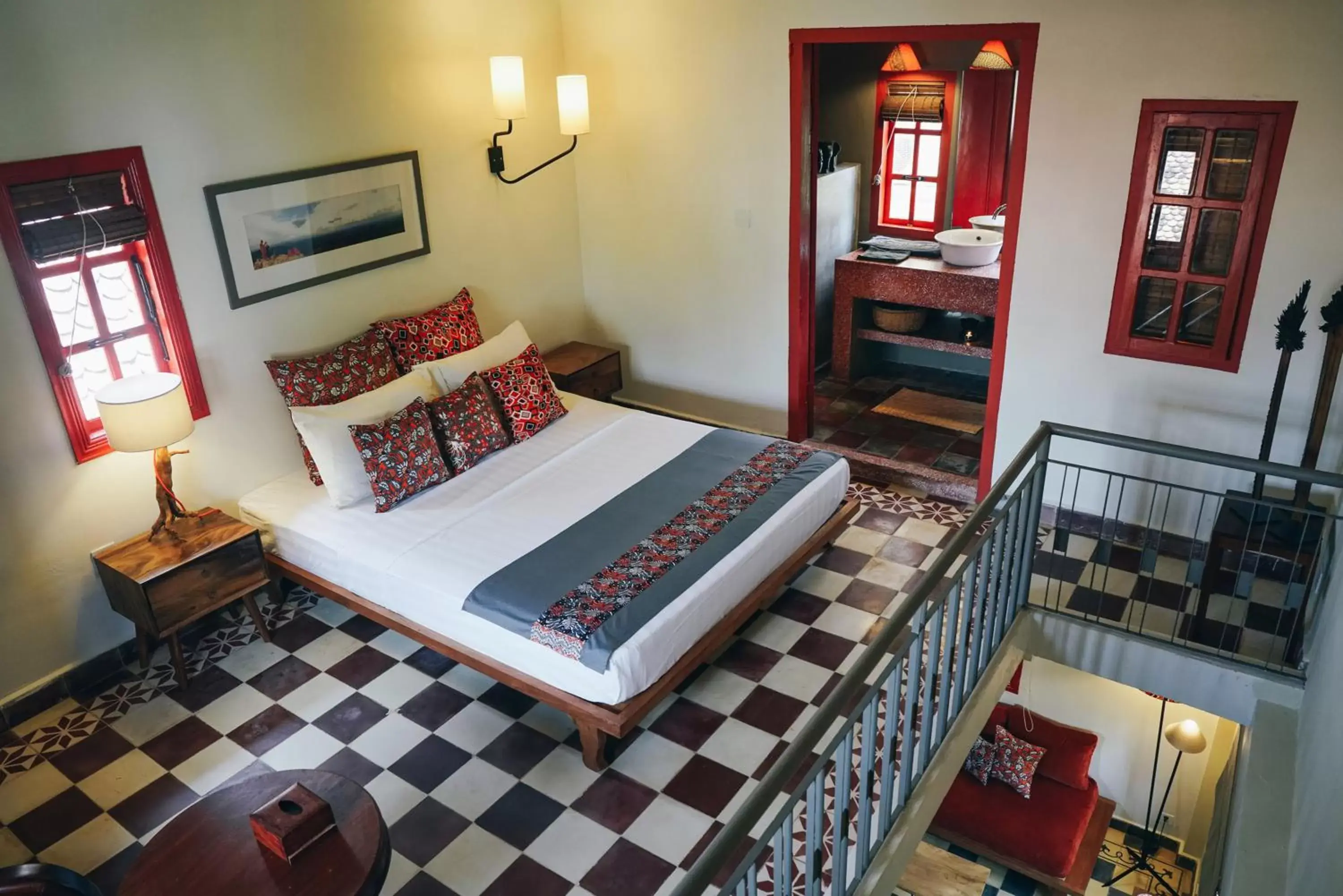 Bed in Rambutan Resort – Siem Reap