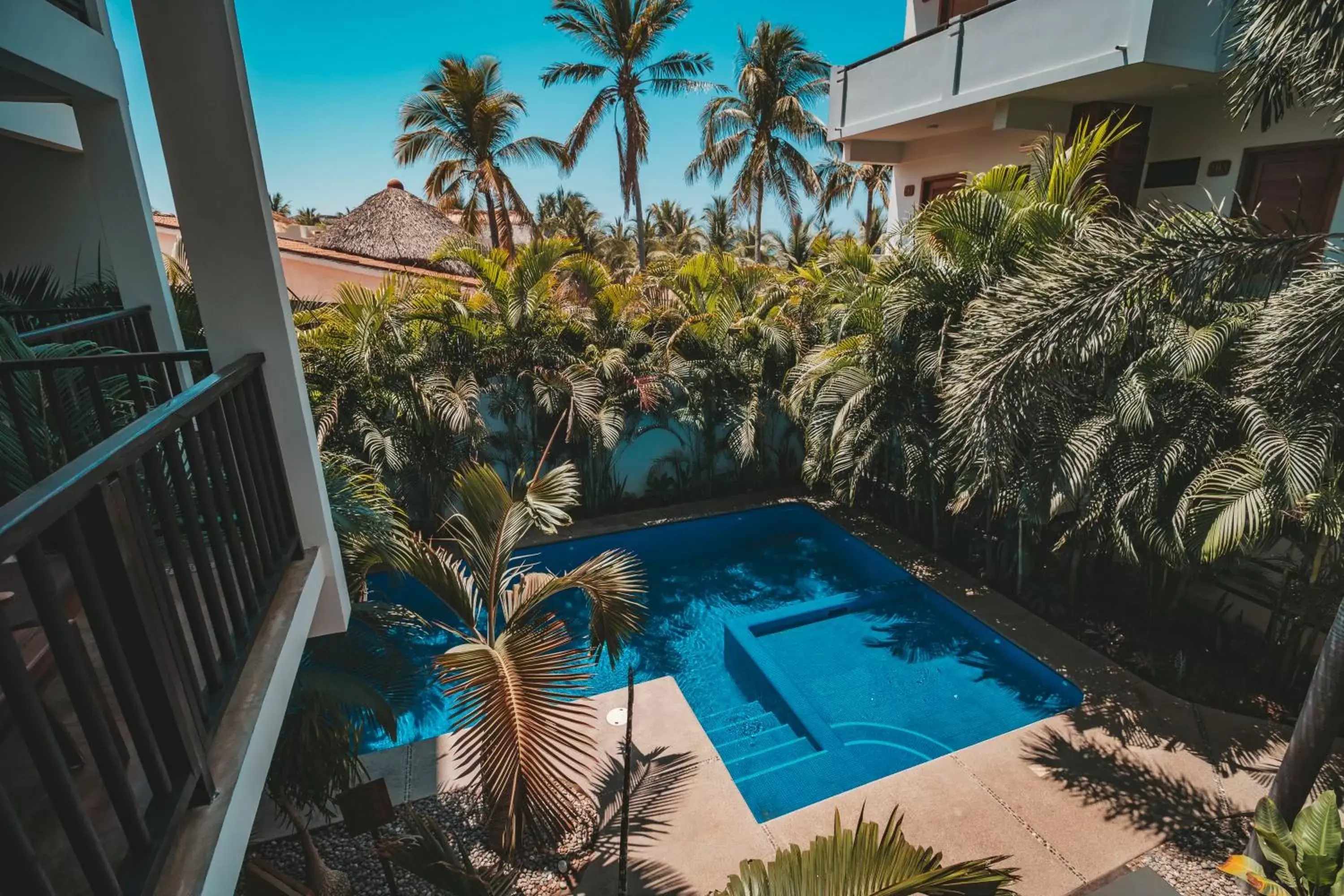 Pool View in Punta Zicatela Hotel