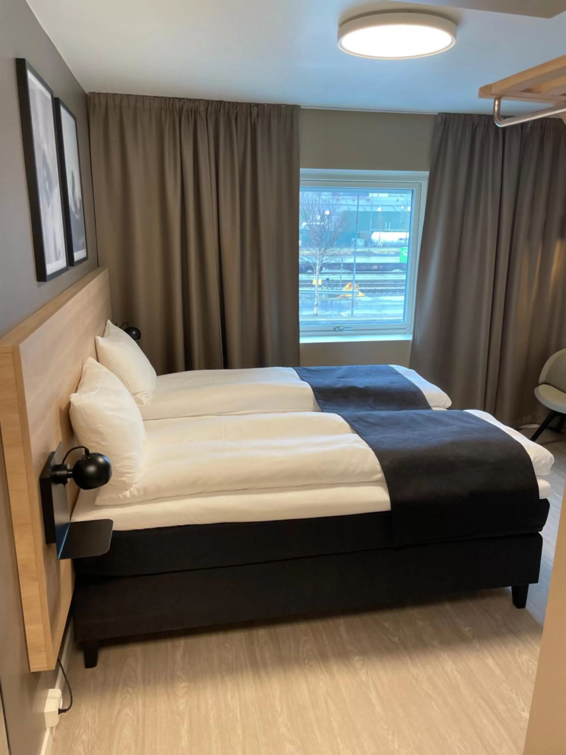 Bed in Mosjøen Hotel