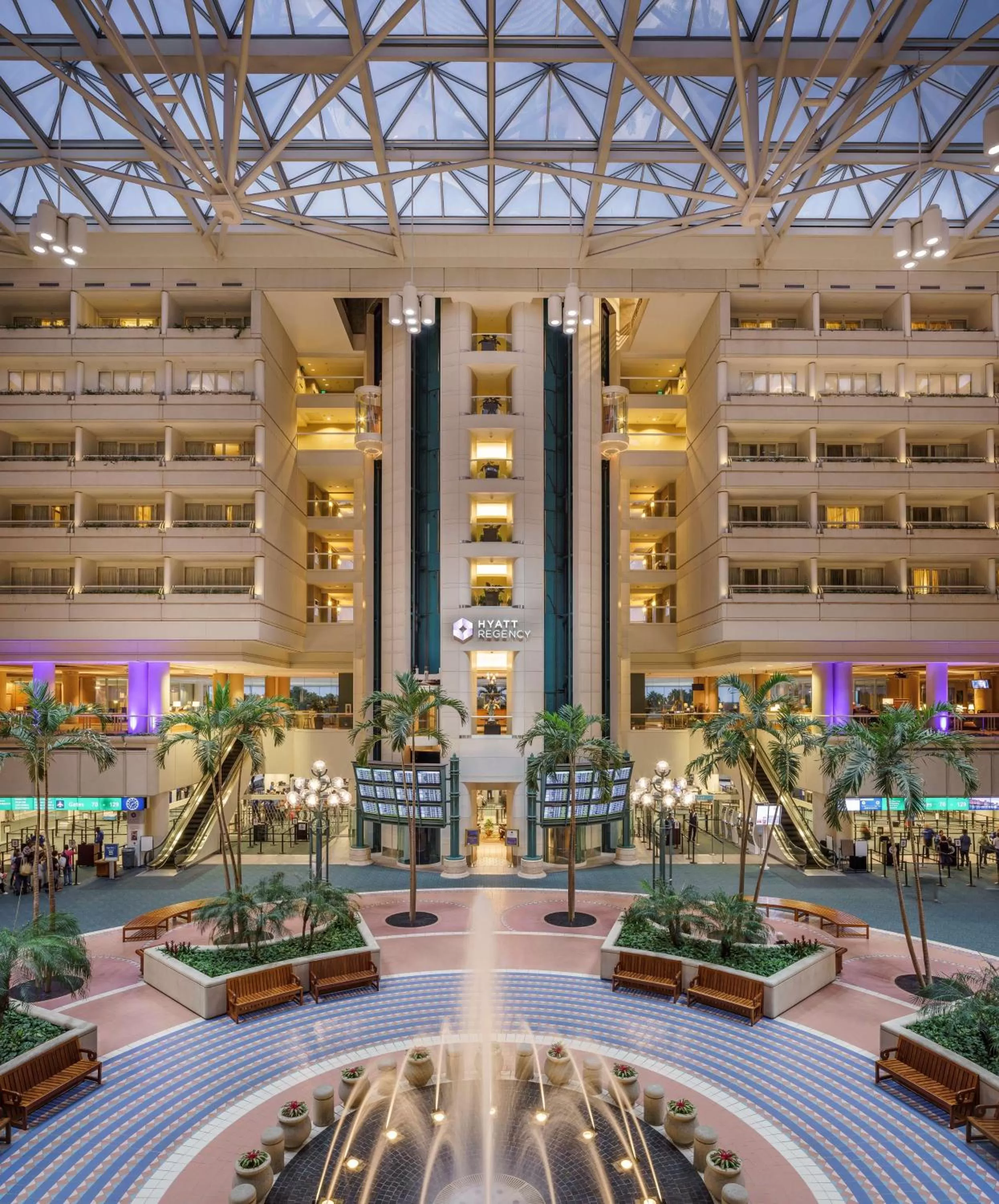 Lobby or reception in Hyatt Regency Orlando International Airport Hotel